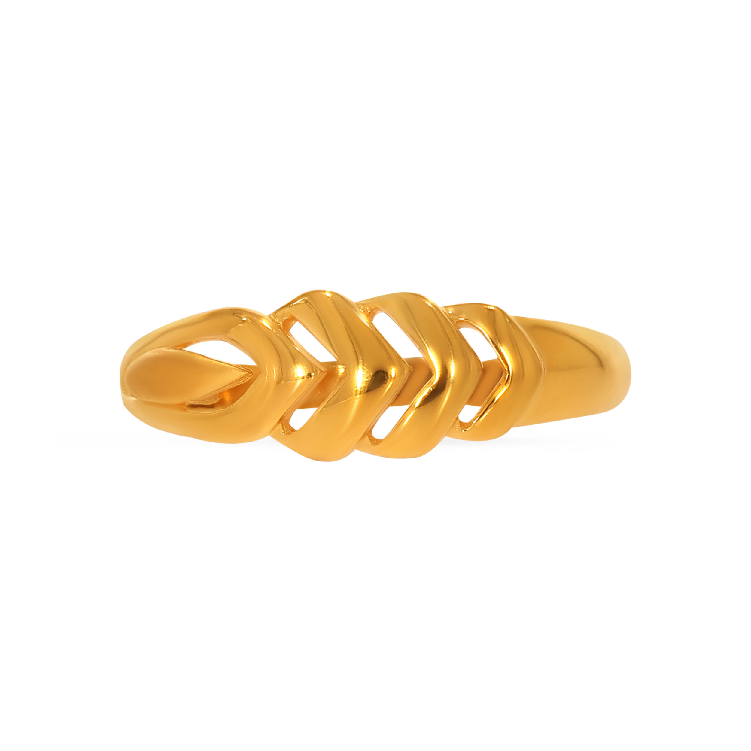 22K Yellow Gold Ring-GLR-D000075584 - Senco Gold and Diamonds