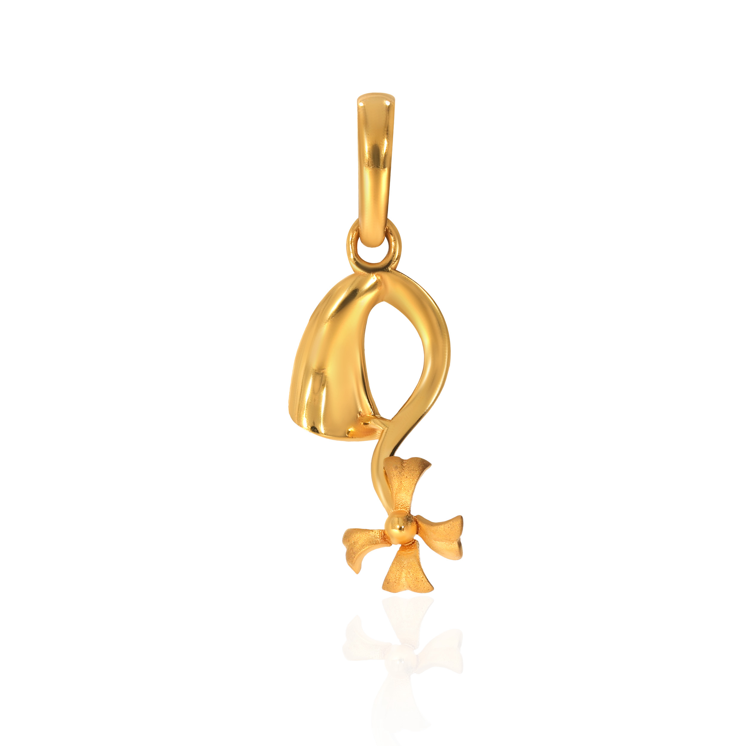 22K Yellow Gold Pendant-GPN-SAD0005200 - Senco Gold and Diamonds