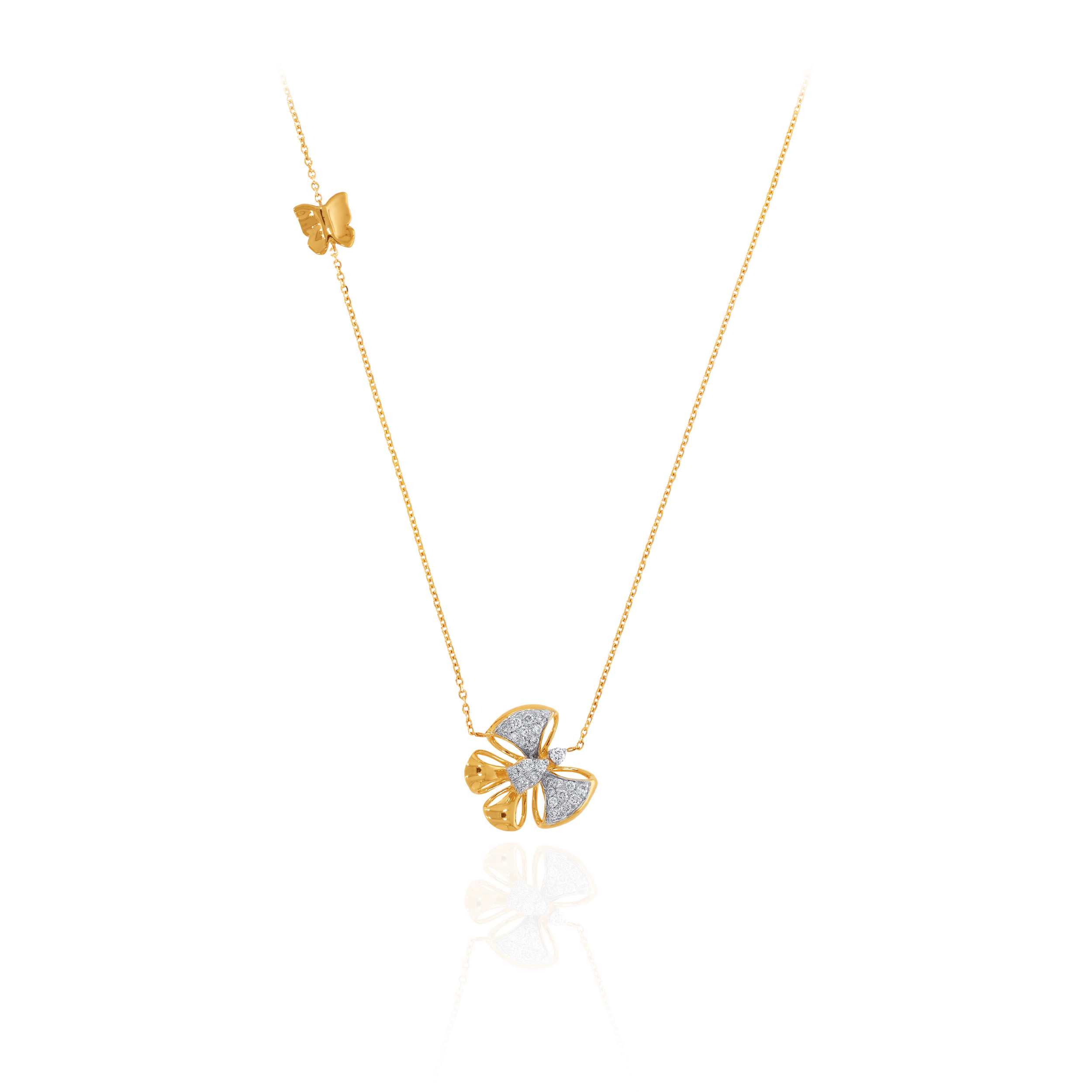 Sparkling Allure Diamond Chain Pendant - Senco Gold and Diamonds