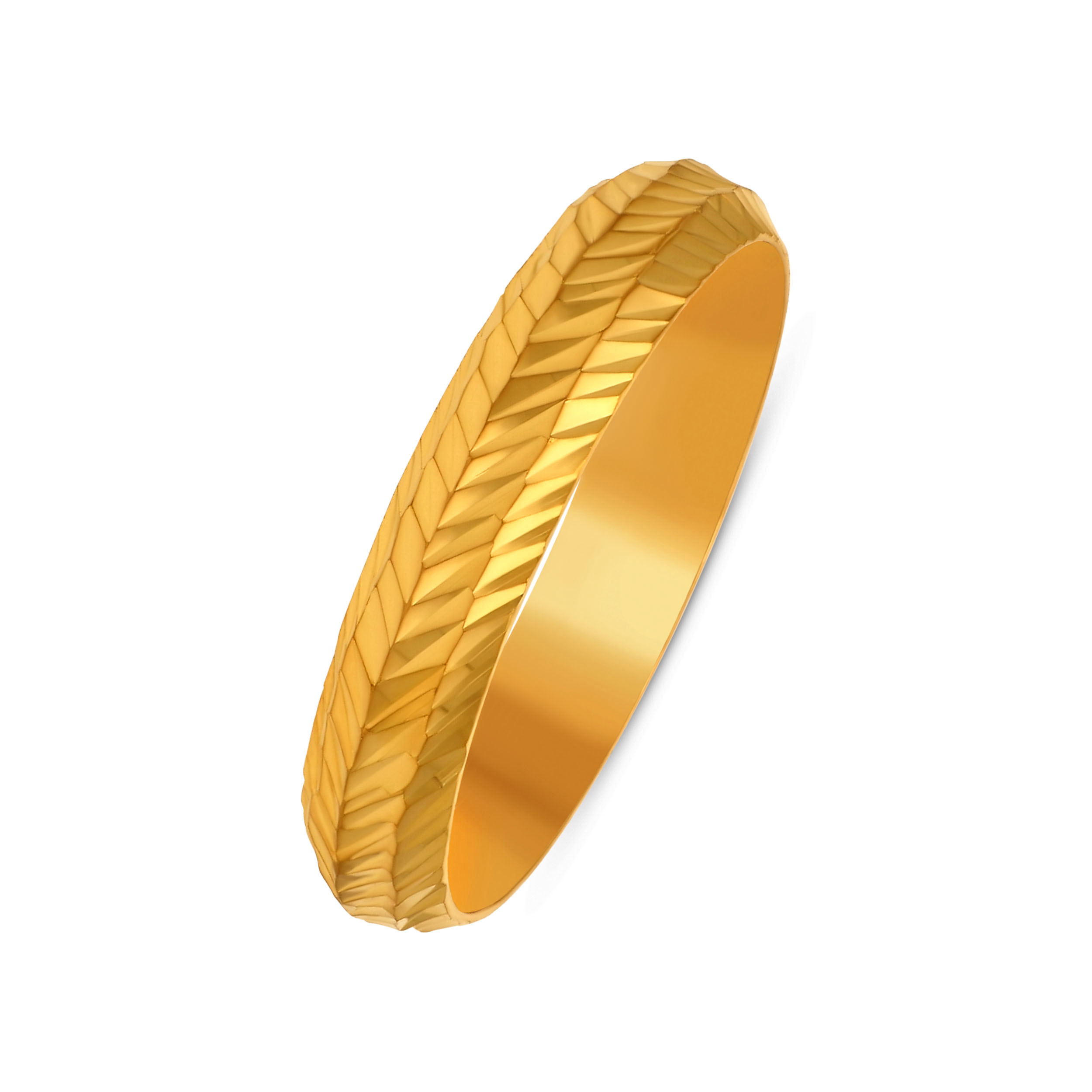 Grain Edge Men's Gold Band - Senco Gold and Diamonds