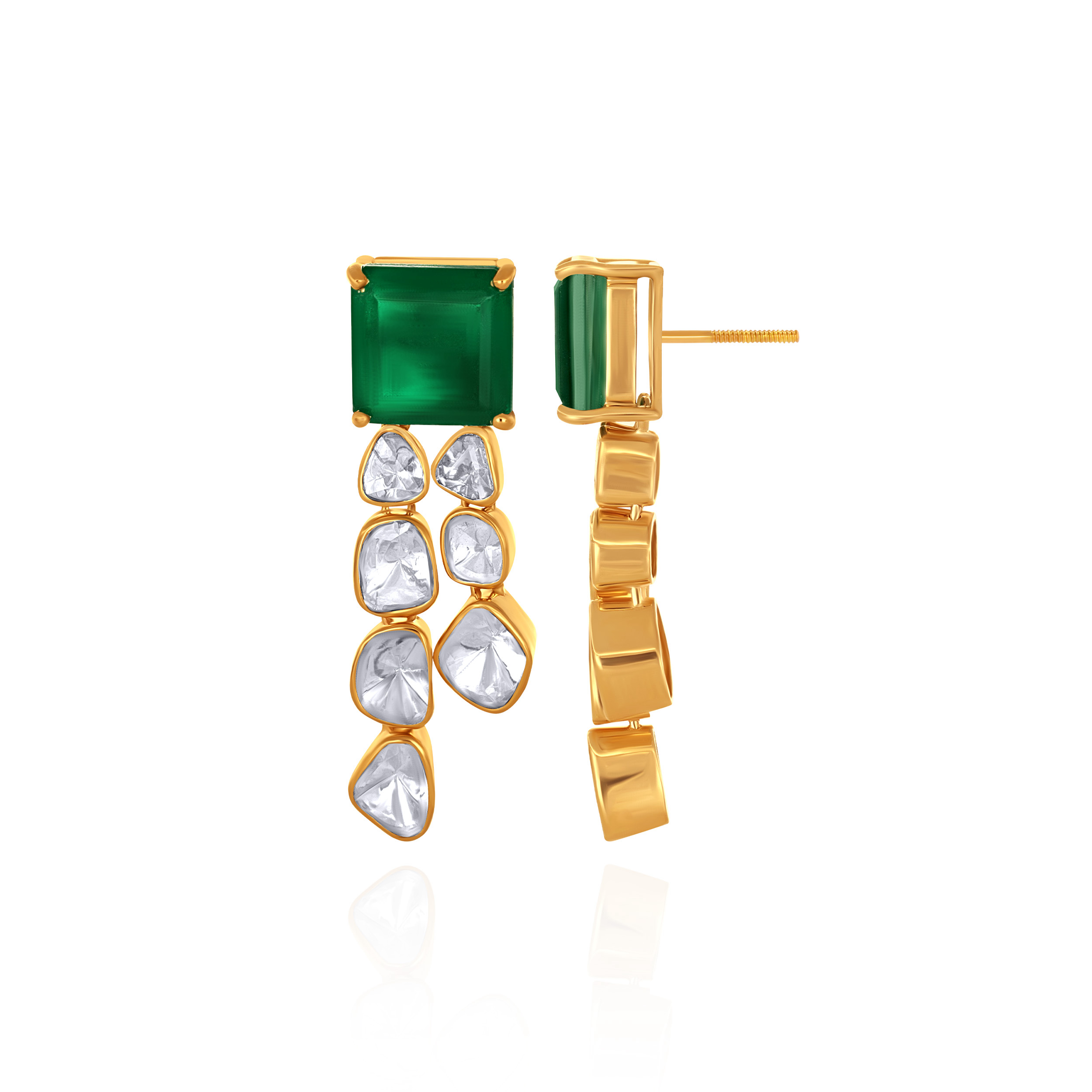 Mosaic Luxe Diamond Earrings - Senco Gold and Diamonds