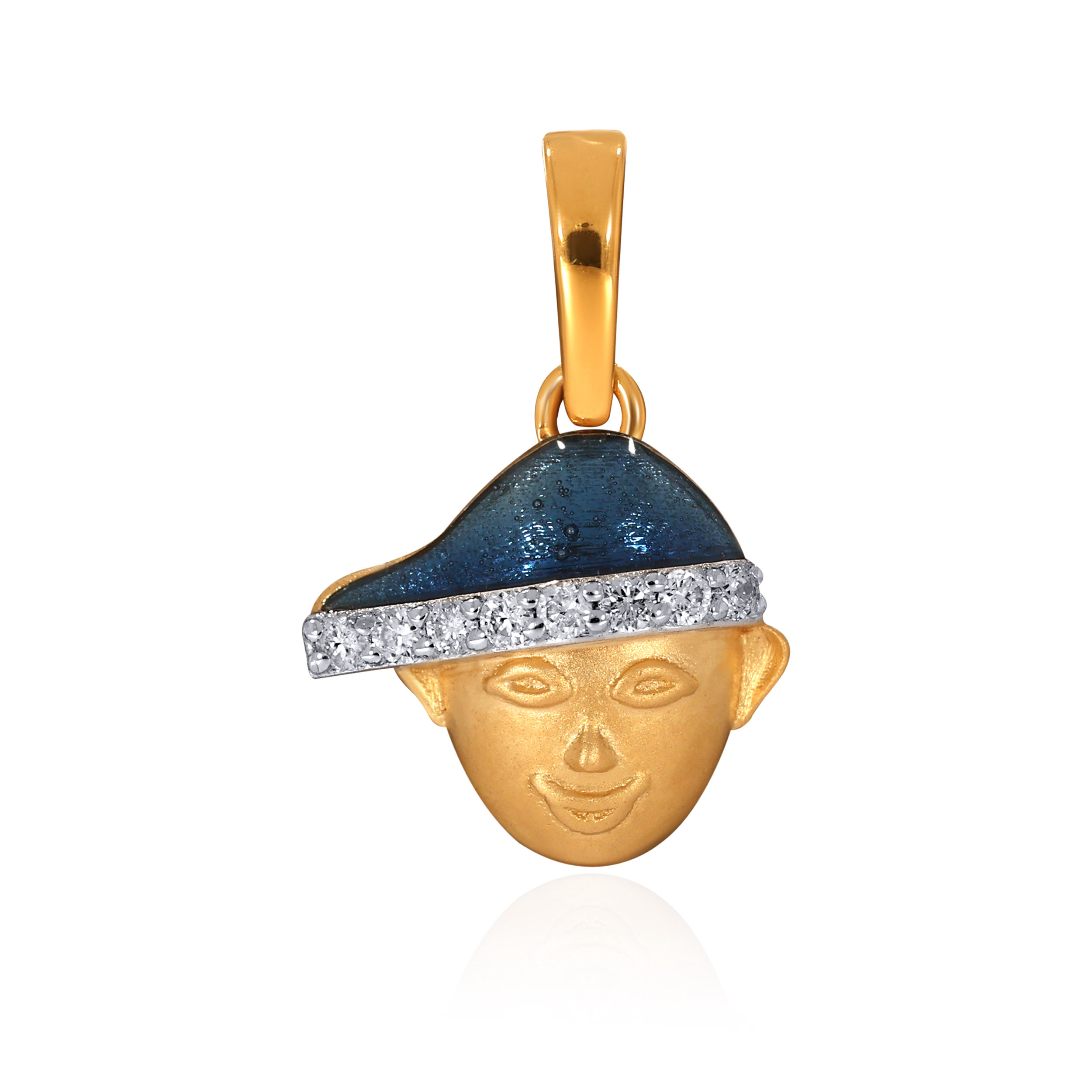 14K Yellow Gold Kids Diamond Pendant-DPN-D000790393 - Senco Gold and Diamonds