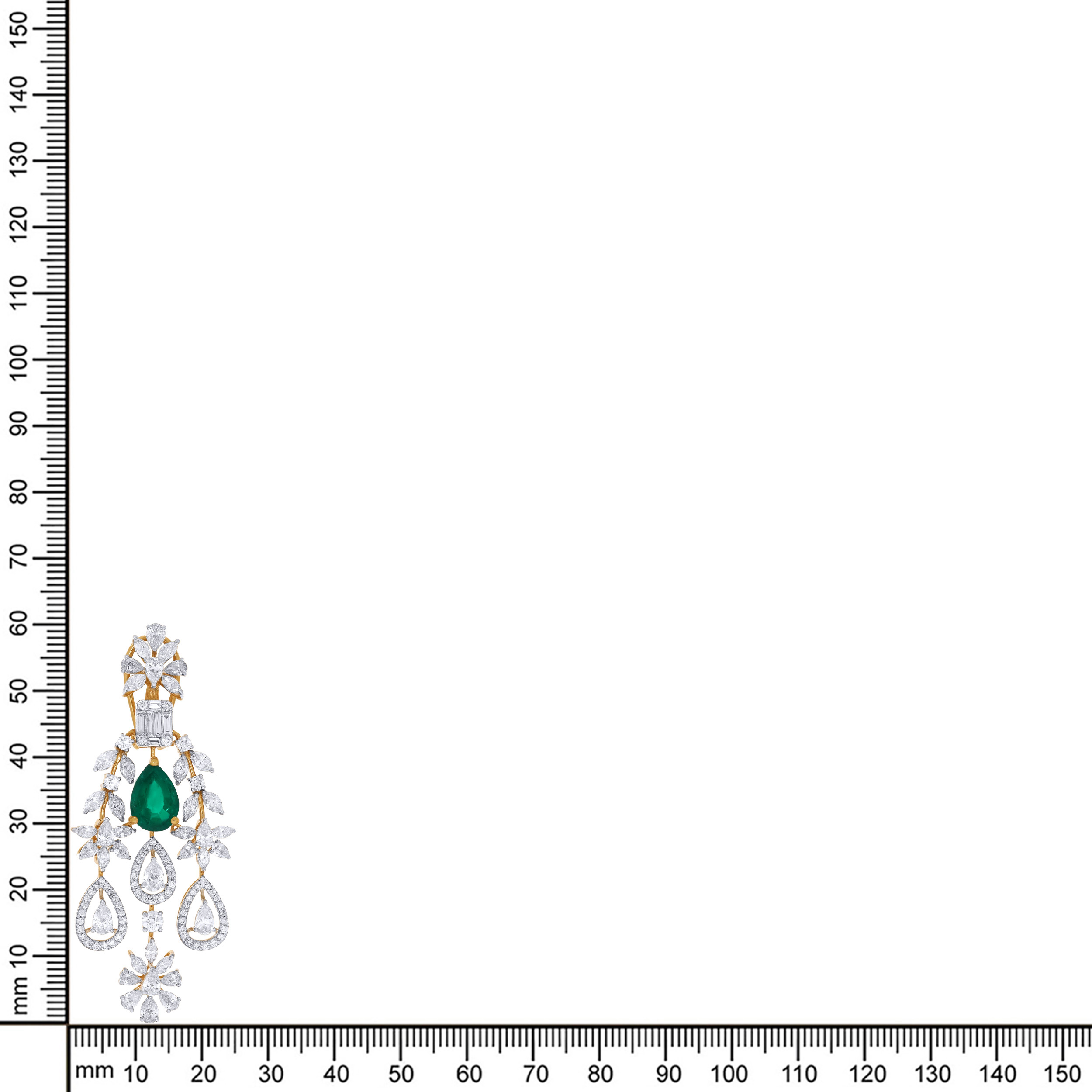 14K Yellow Gold Diamond Earrings-DTGN-D000780954 - Senco Gold and Diamonds