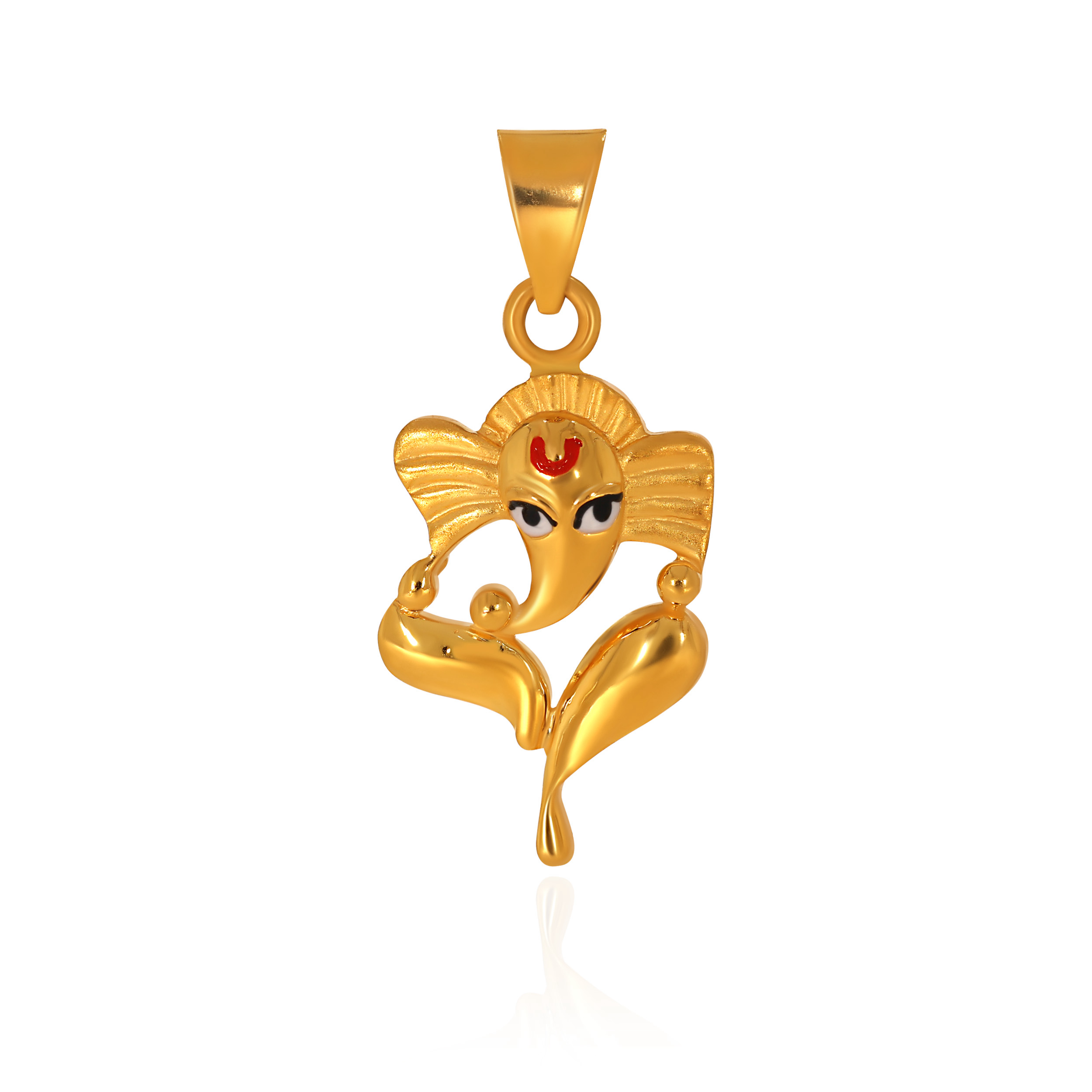 Vivid Aura Ganesh Diamond Pendant - Senco Gold and Diamonds