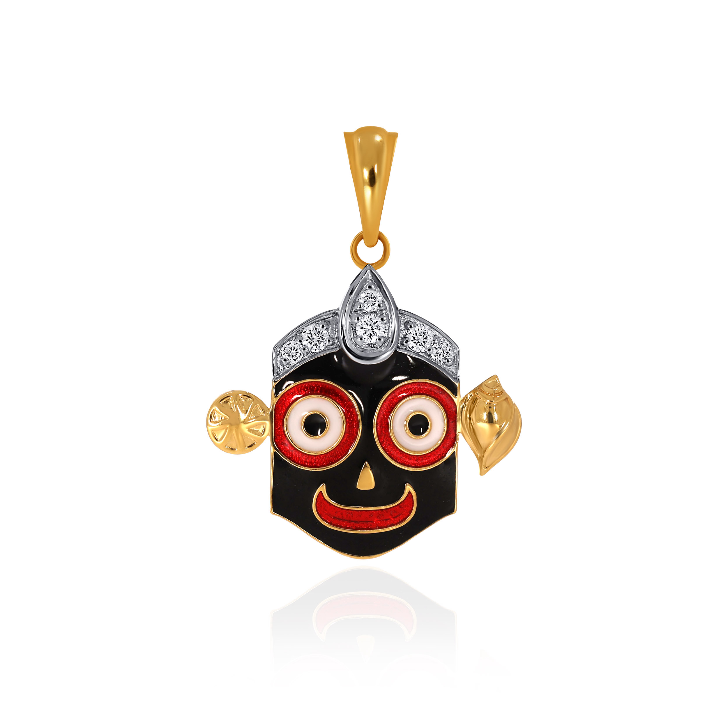 Blessed Icon God Diamond Pendant - Senco Gold and Diamonds