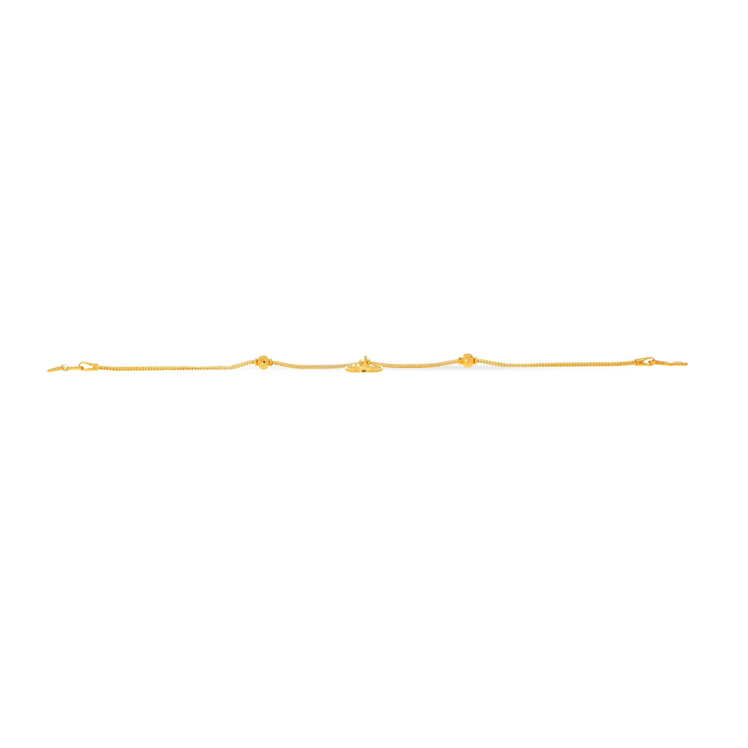 Lotus Luxury Gold Bracelet - Senco Gold and Diamonds