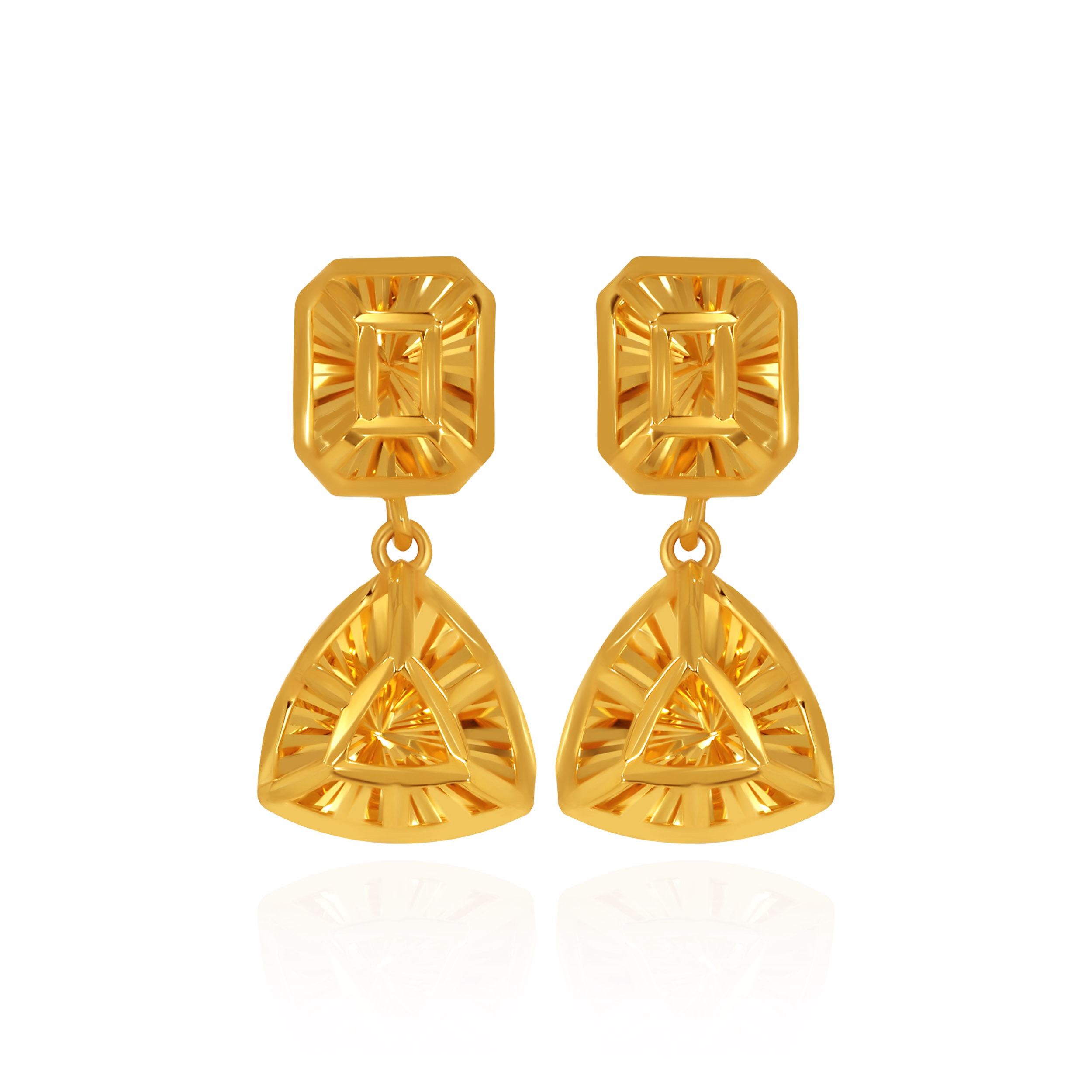 Linked Luminance Gold Drops - Senco Gold and Diamonds