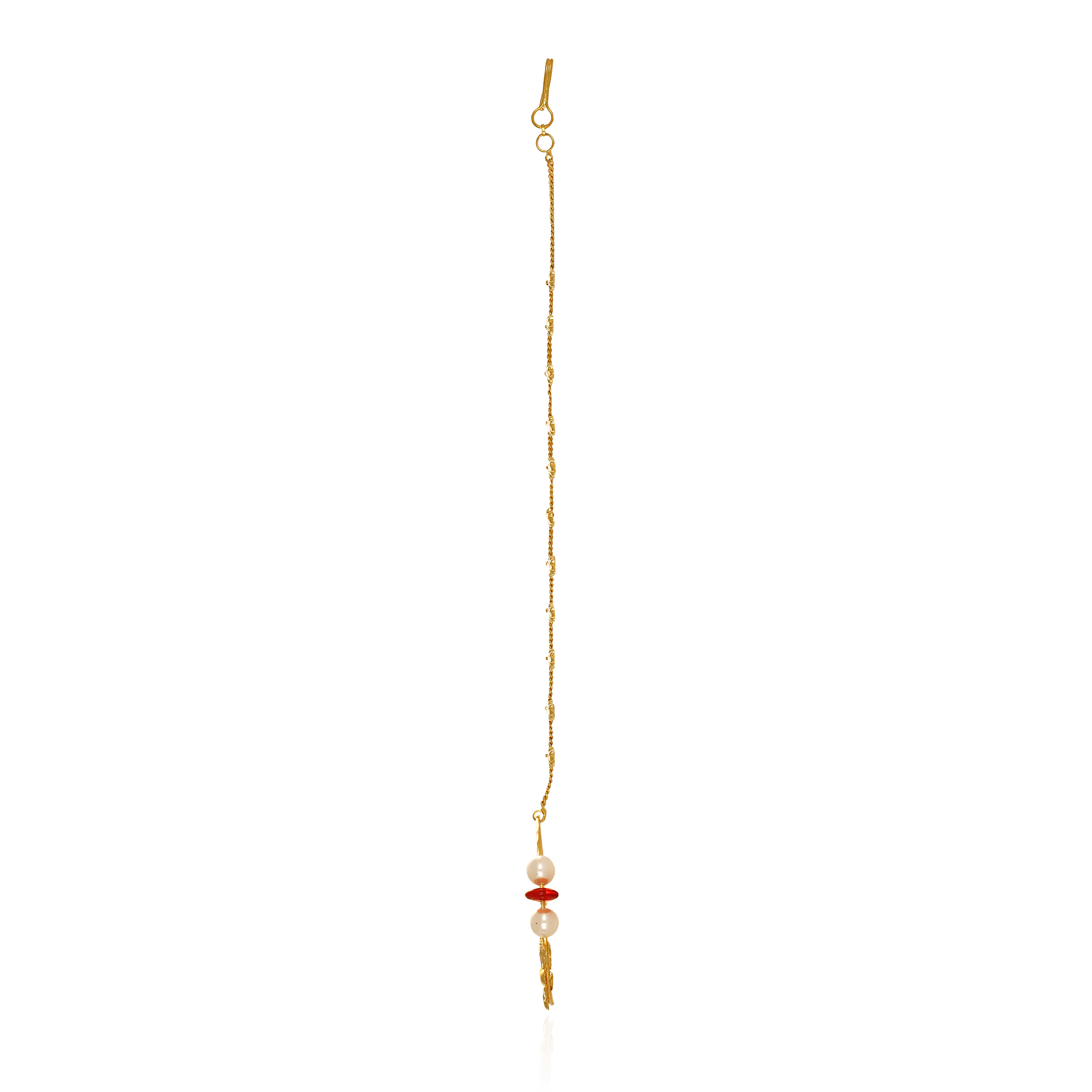 22K Yellow Gold Nath-GNT-D0007539056 - Senco Gold and Diamonds