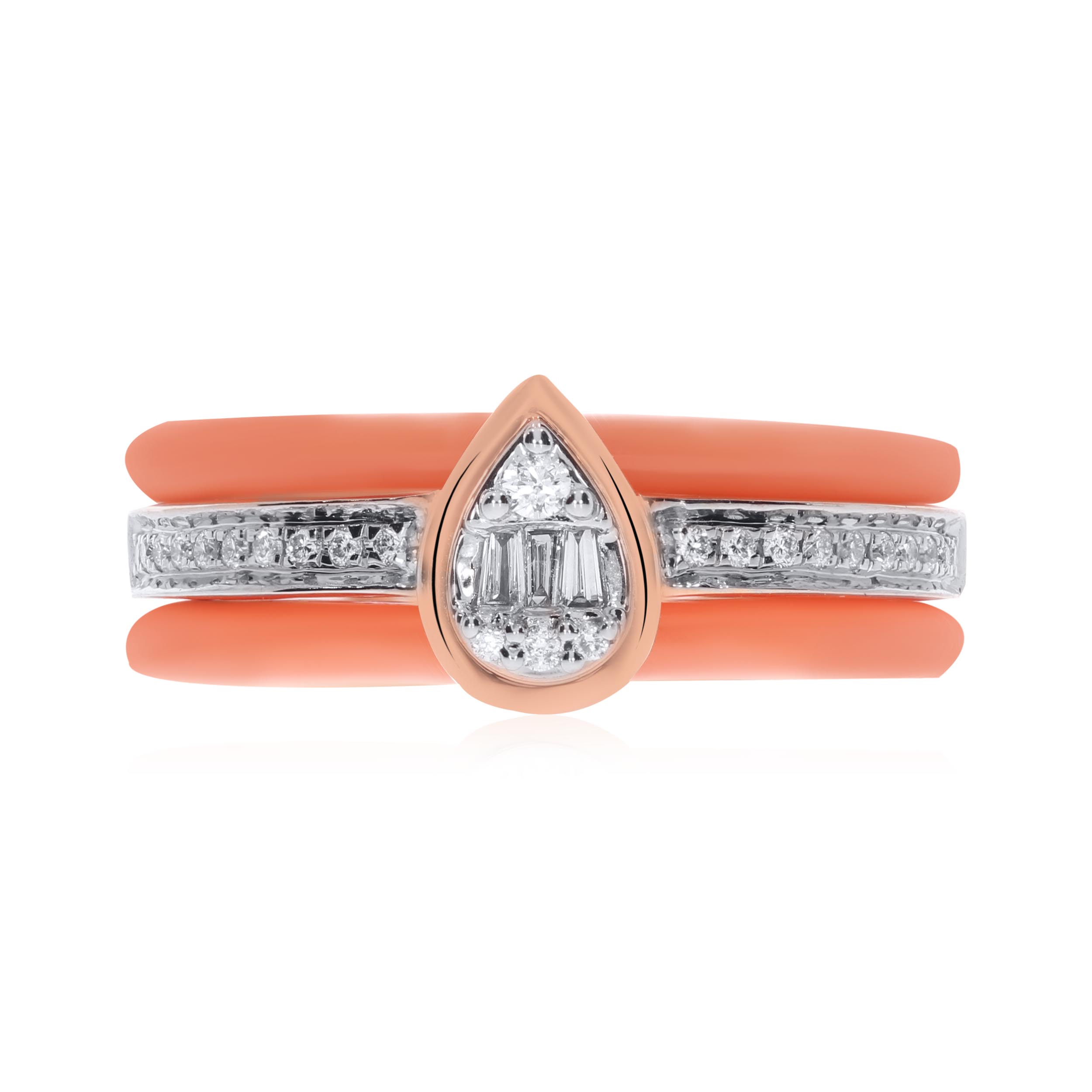 Striking Droplet Diamond Ring - Senco Gold and Diamonds