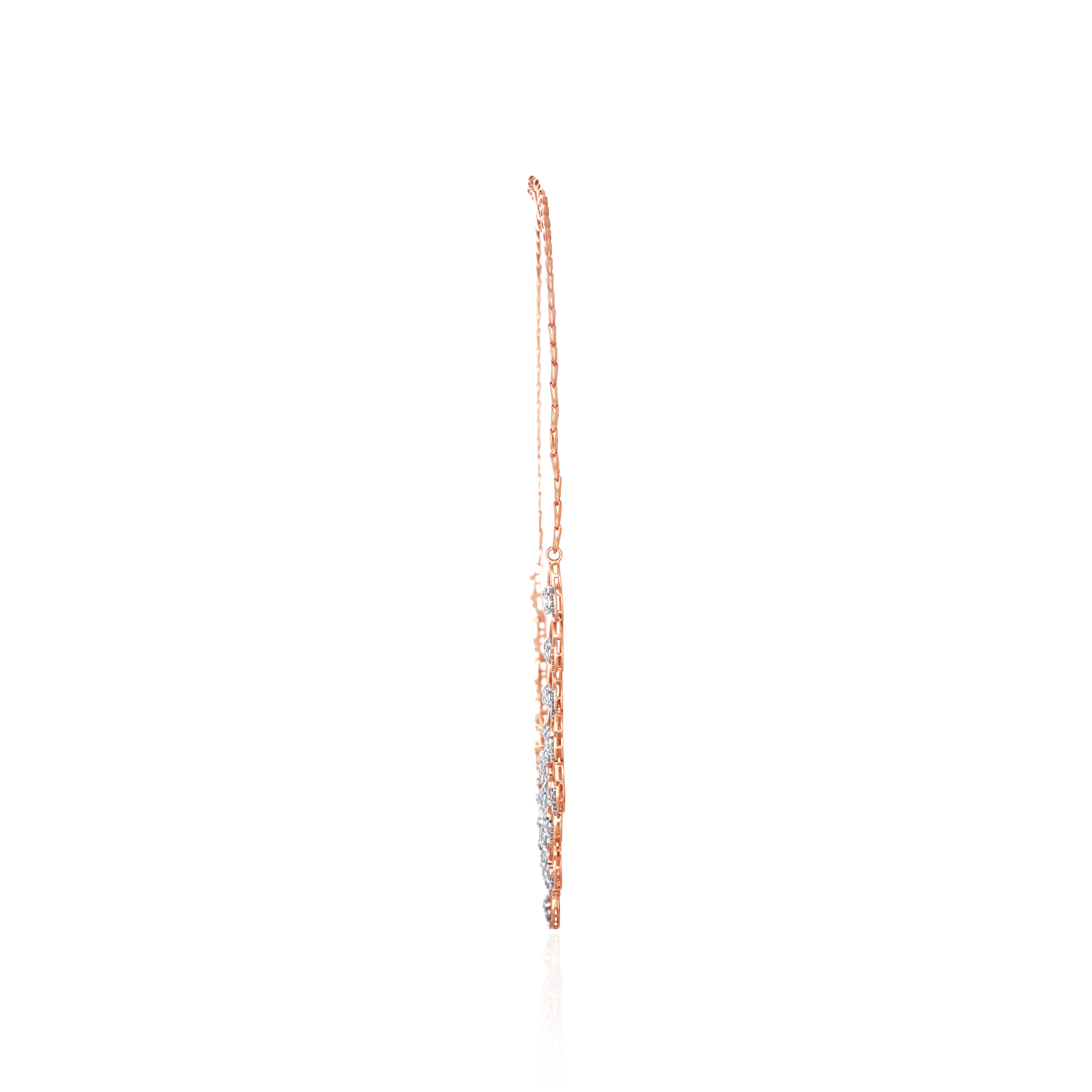 Captivating Tiered Diamond Necklace - Senco Gold and Diamonds