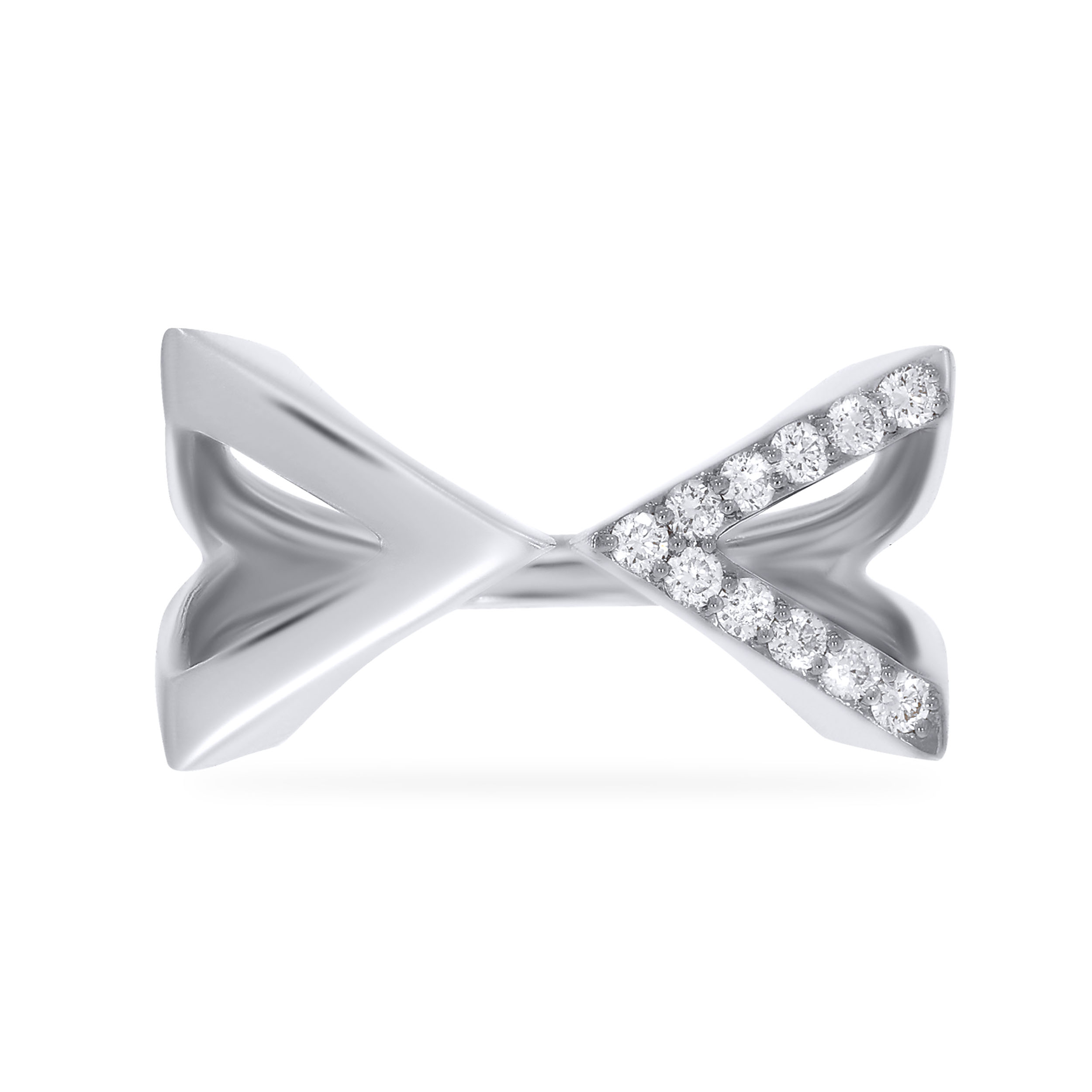 Directional Sheen Platinum Ring - Senco Gold and Diamonds