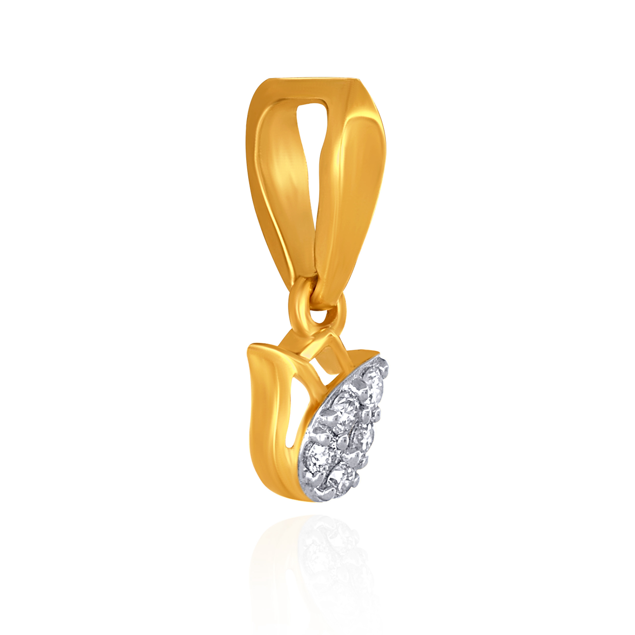 Rosebud Radiance Diamond Pendant - Senco Gold and Diamonds