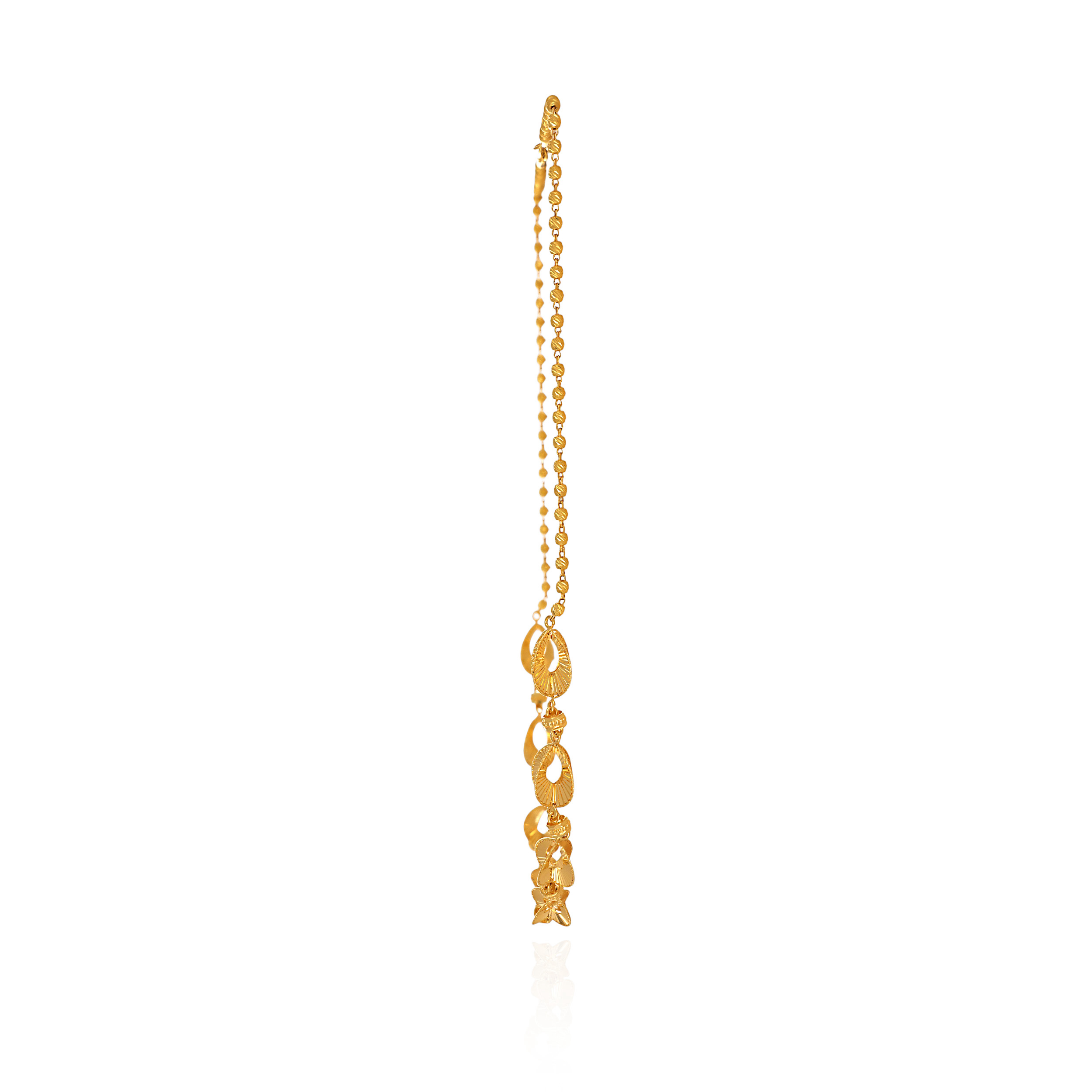Lustrous Leaf Gold Chain - Senco Gold and Diamonds