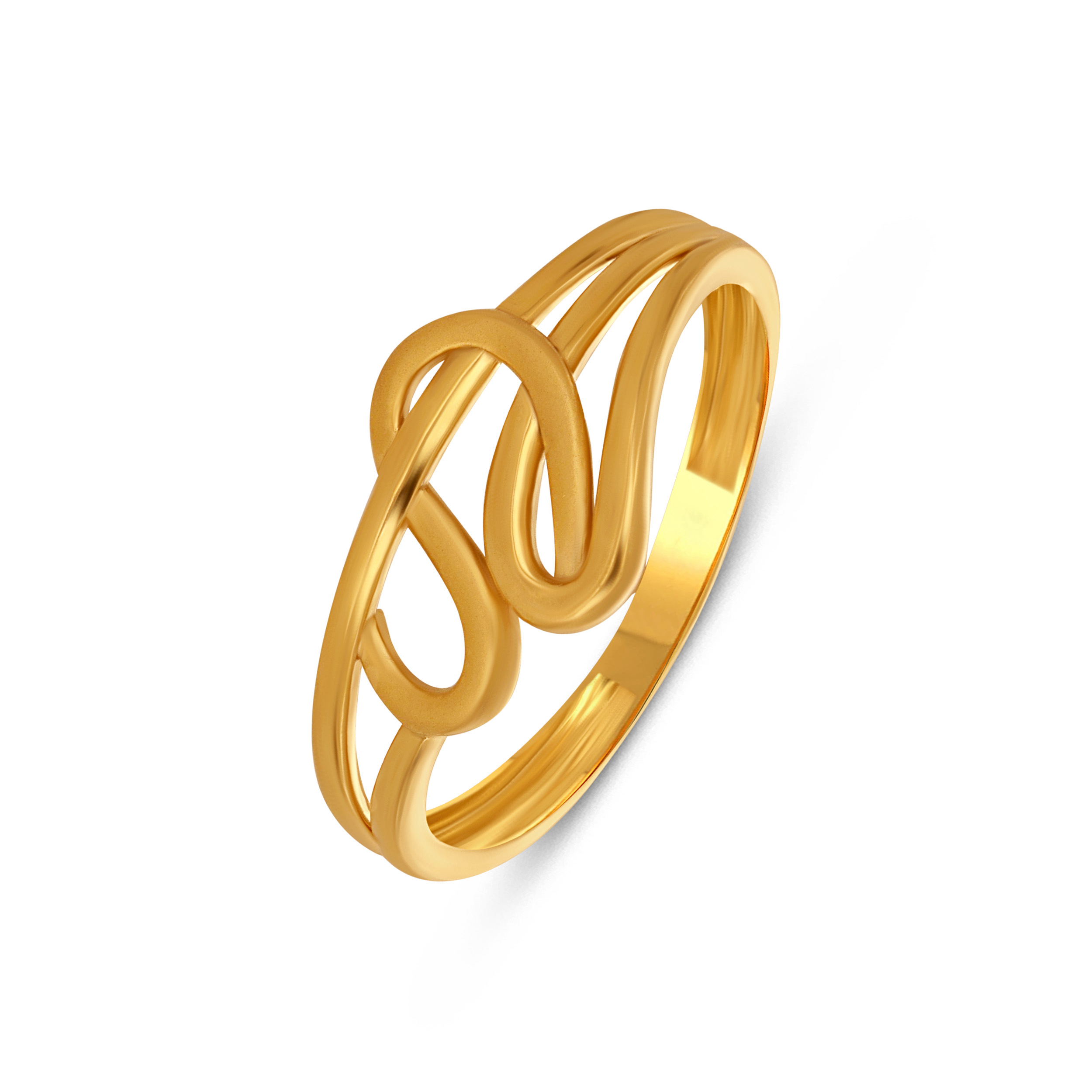 Fluid Elegance Gold Ring - Senco Gold and Diamonds