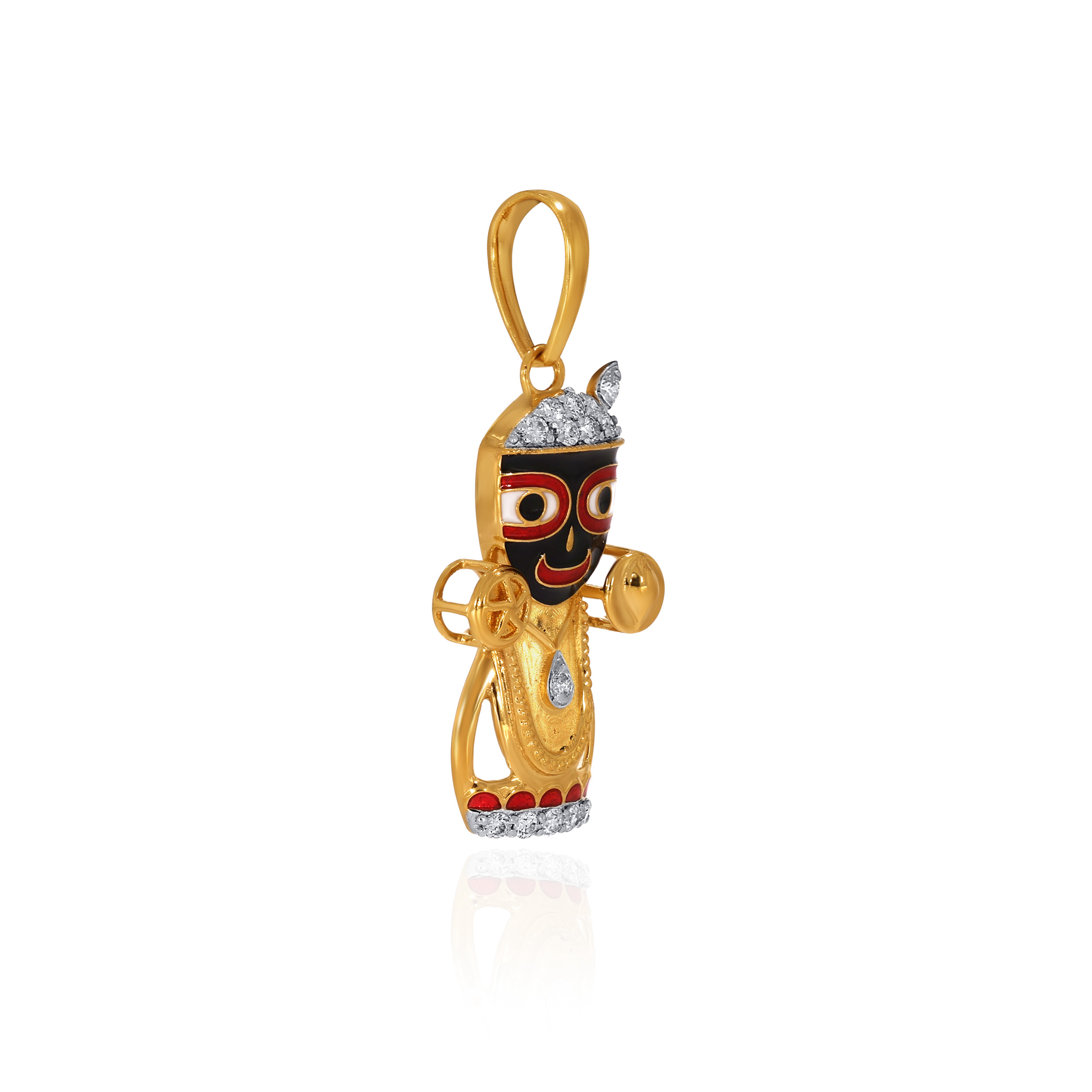Celestial Symbol God Diamond Pendant - Senco Gold and Diamonds