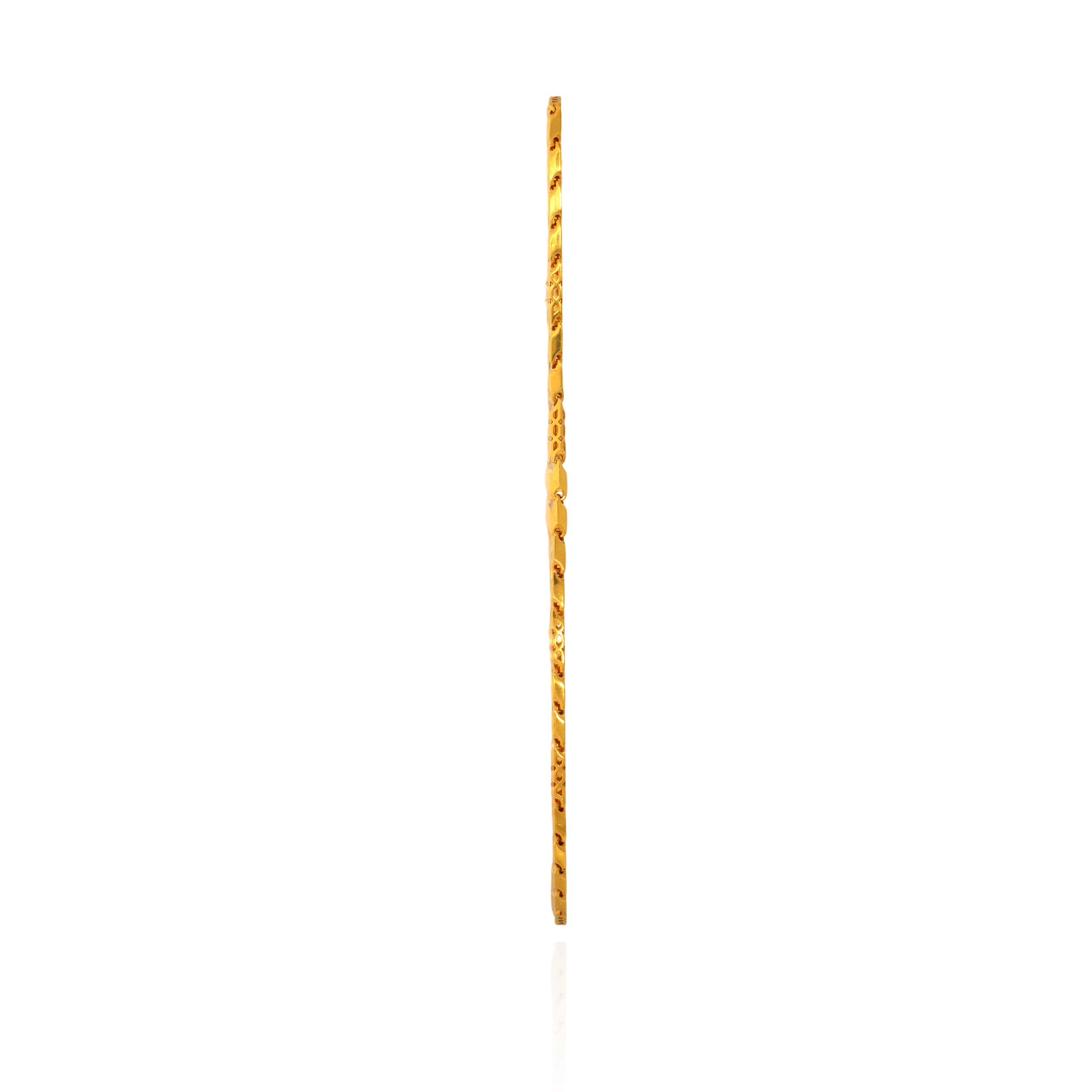 Eterna Figaro Men's Gold Chain - Senco Gold and Diamonds