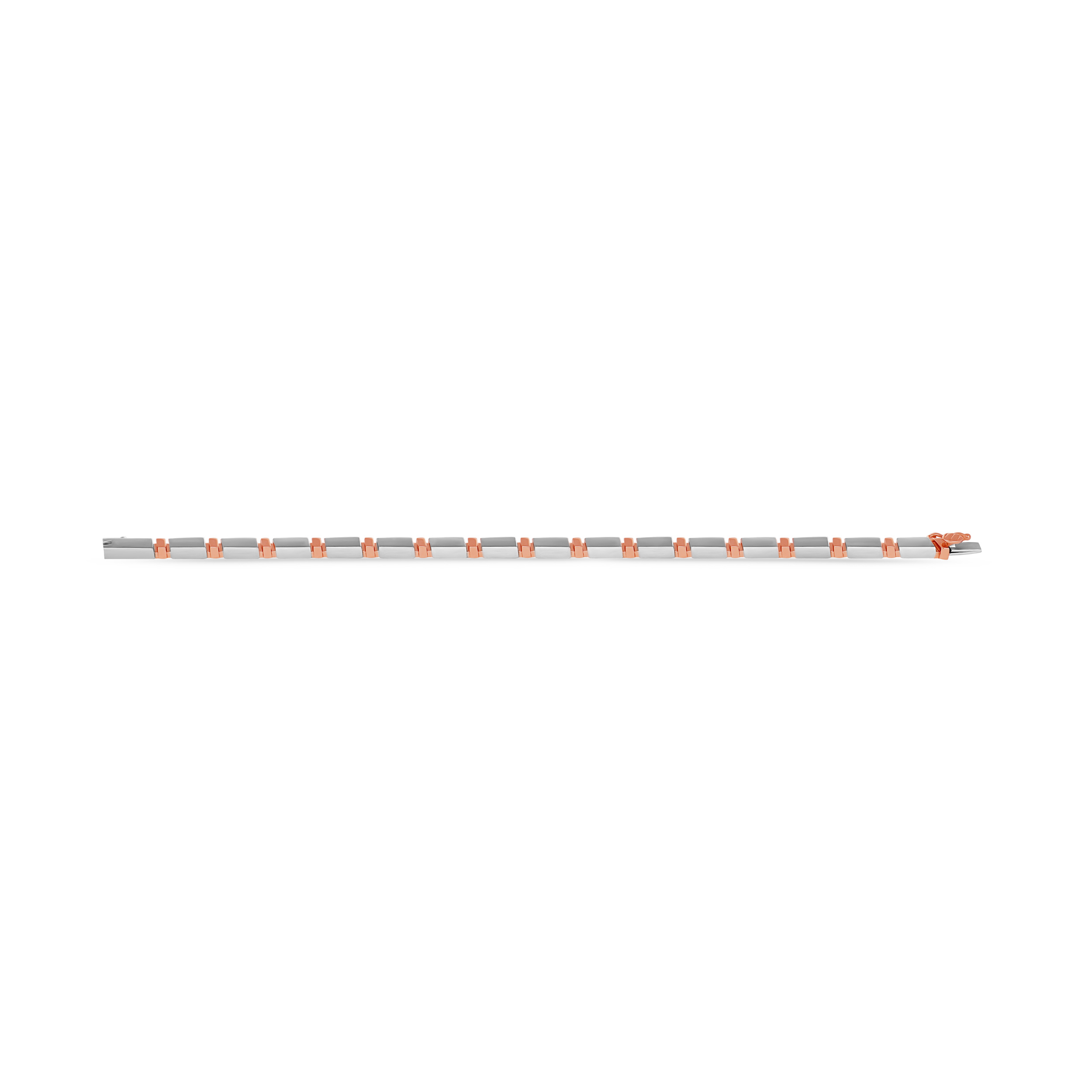 Modern Refinement Platinum Men's Wristlet - Senco Gold and Diamonds