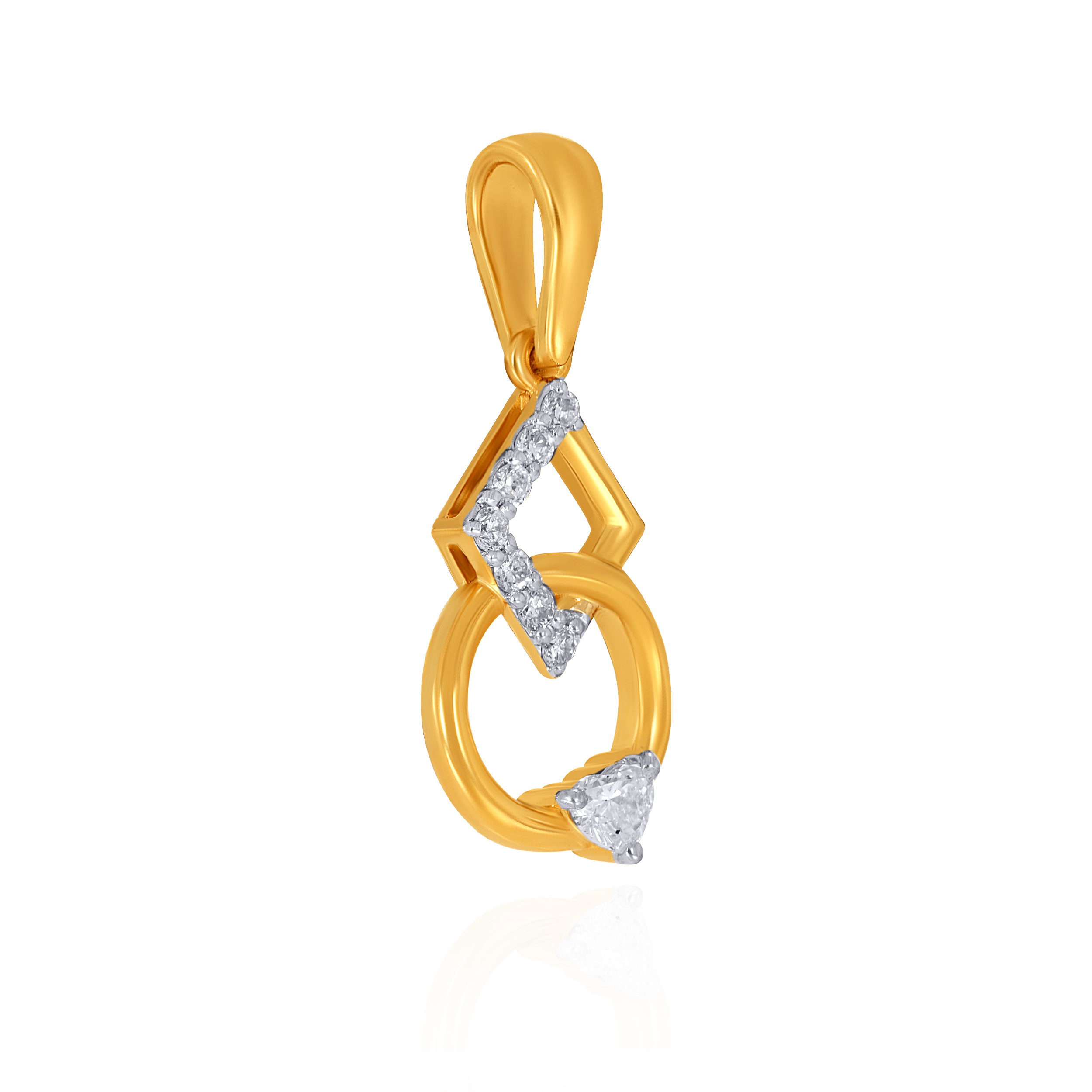 Connected Heart Diamond Pendant - Senco Gold and Diamonds
