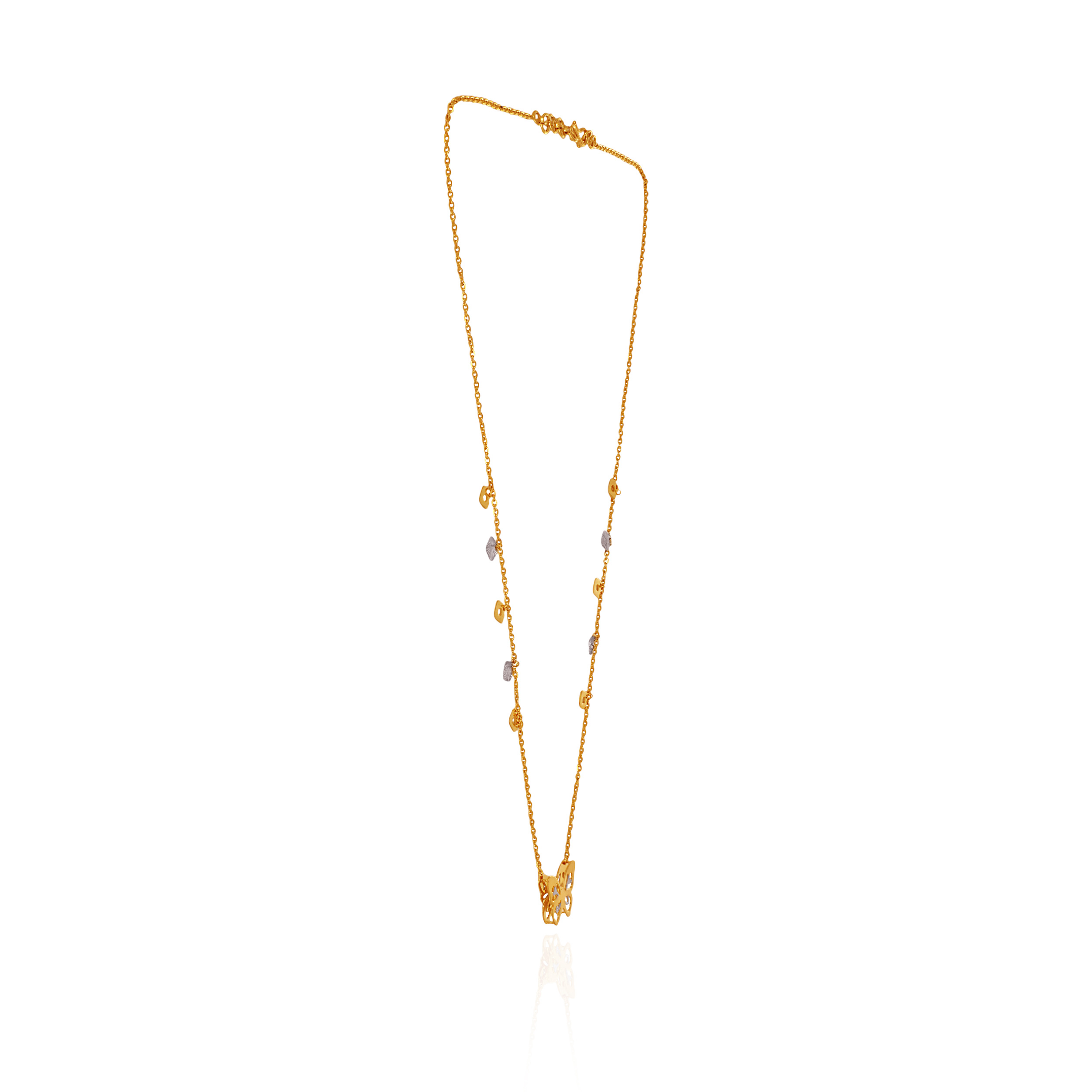 Twilight Wings Gold Chain - Senco Gold and Diamonds