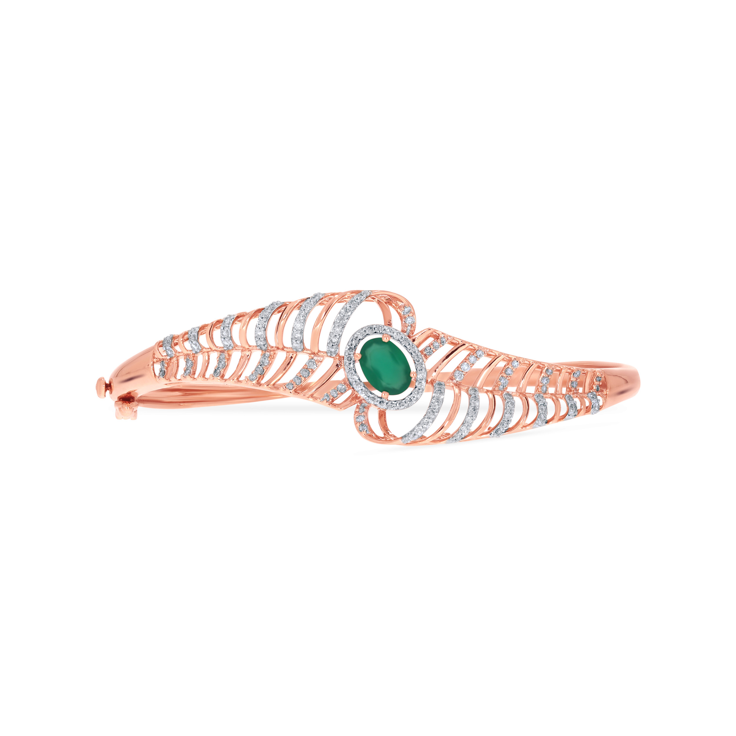 Feathery Union Diamond Bracelet - Senco Gold and Diamonds