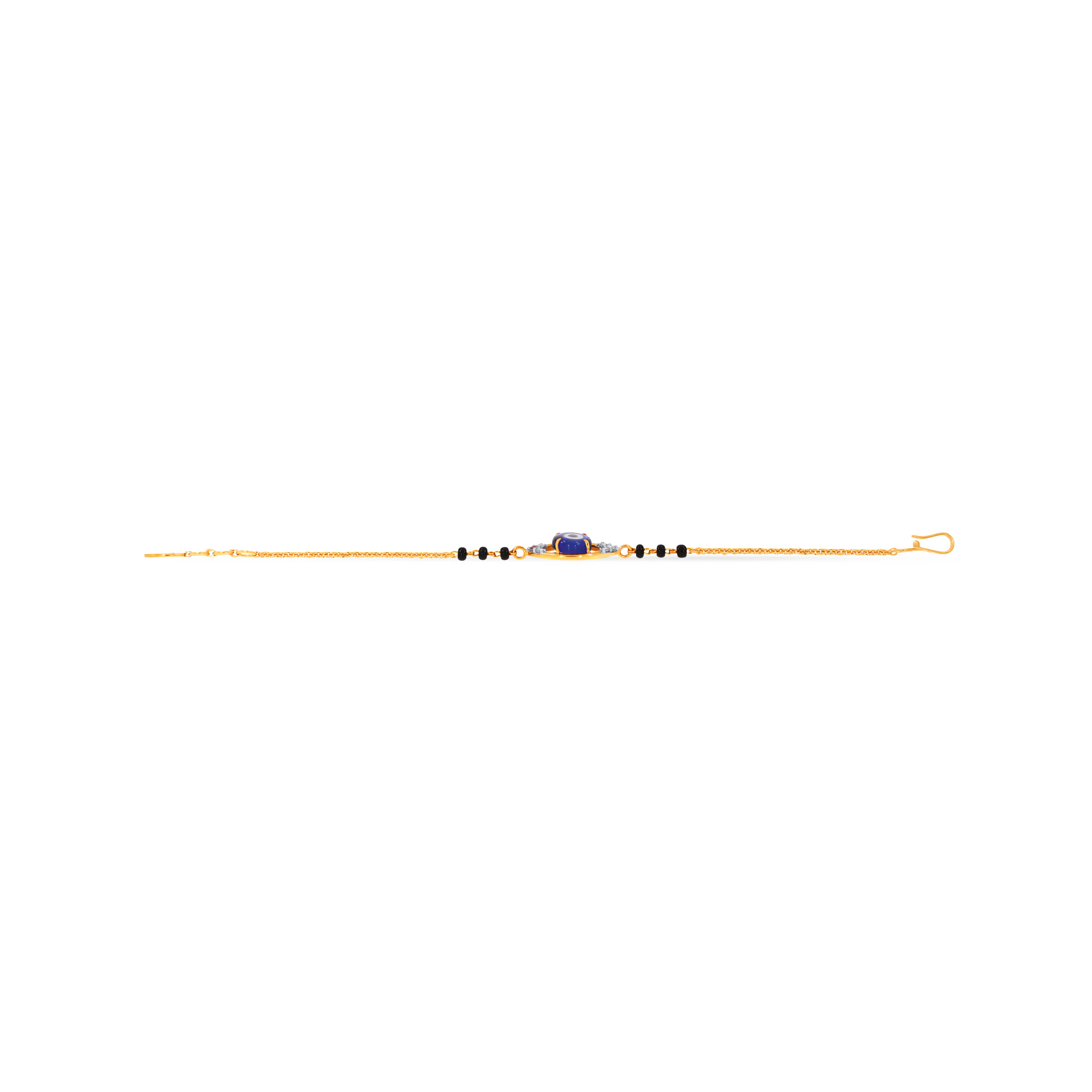 18K Yellow Gold Kids Diamond Bracelet-DBR-D000790450 - Senco Gold and Diamonds