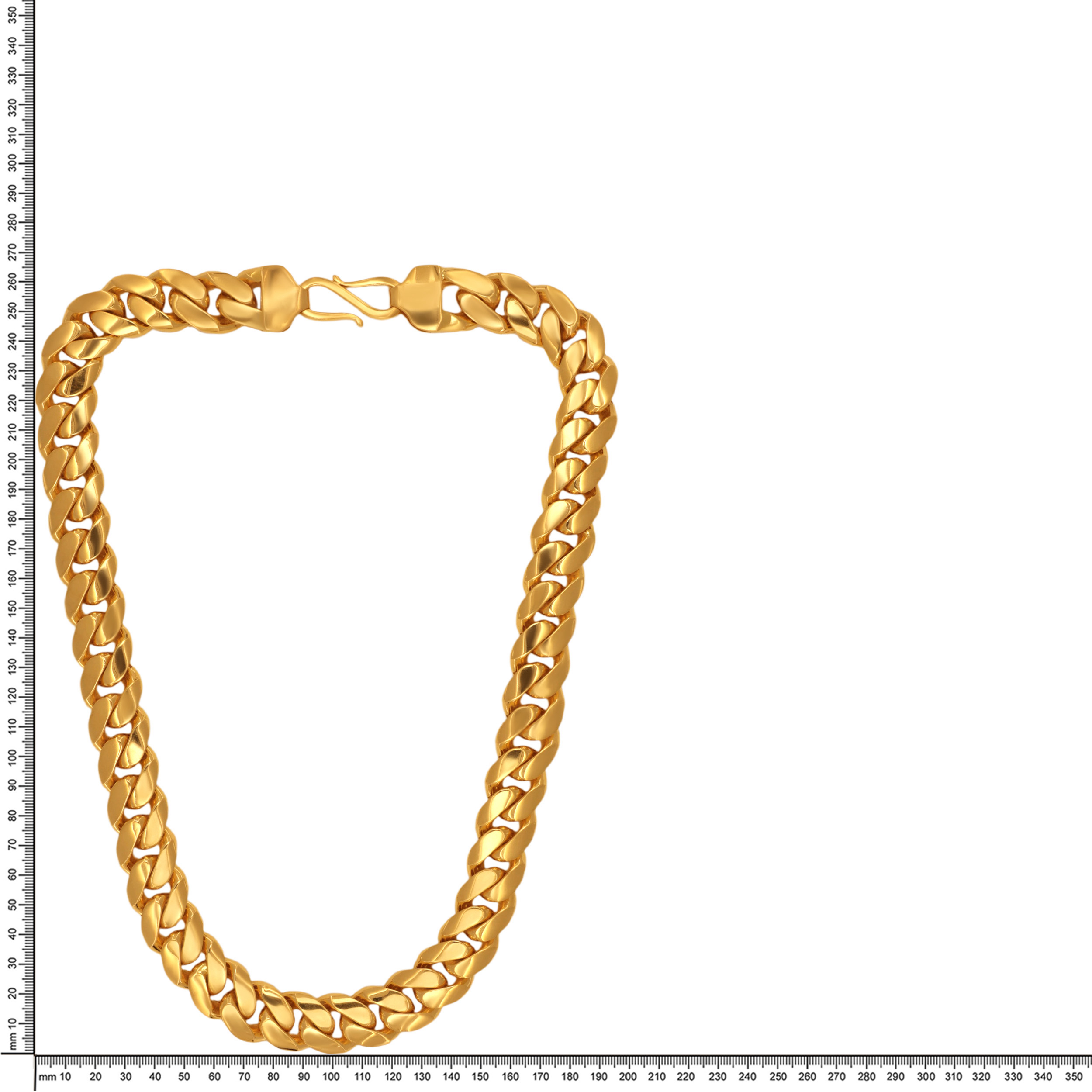Statement Curb-Link Men's Gold Chain - Senco Gold and Diamonds