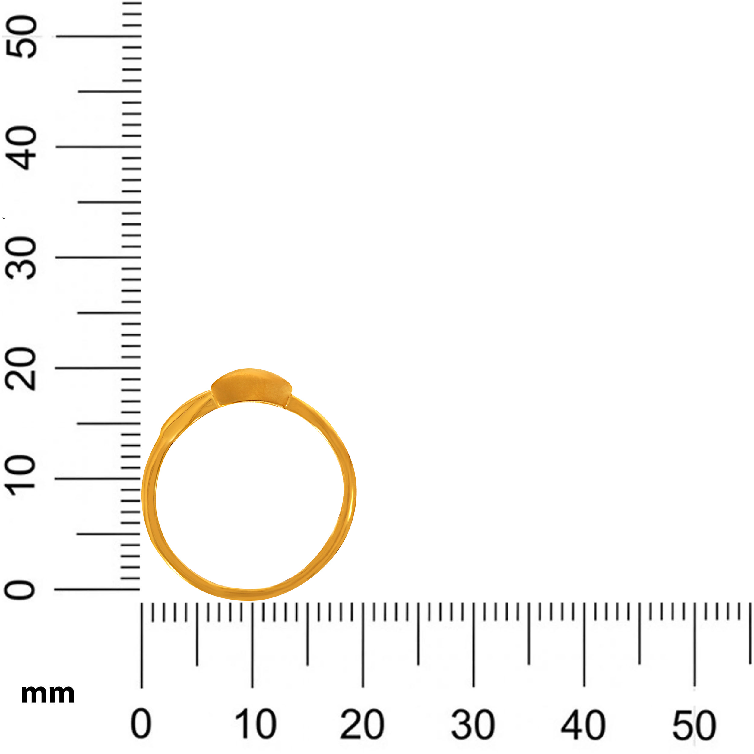 Open Marquise Gold Ring - Senco Gold and Diamonds