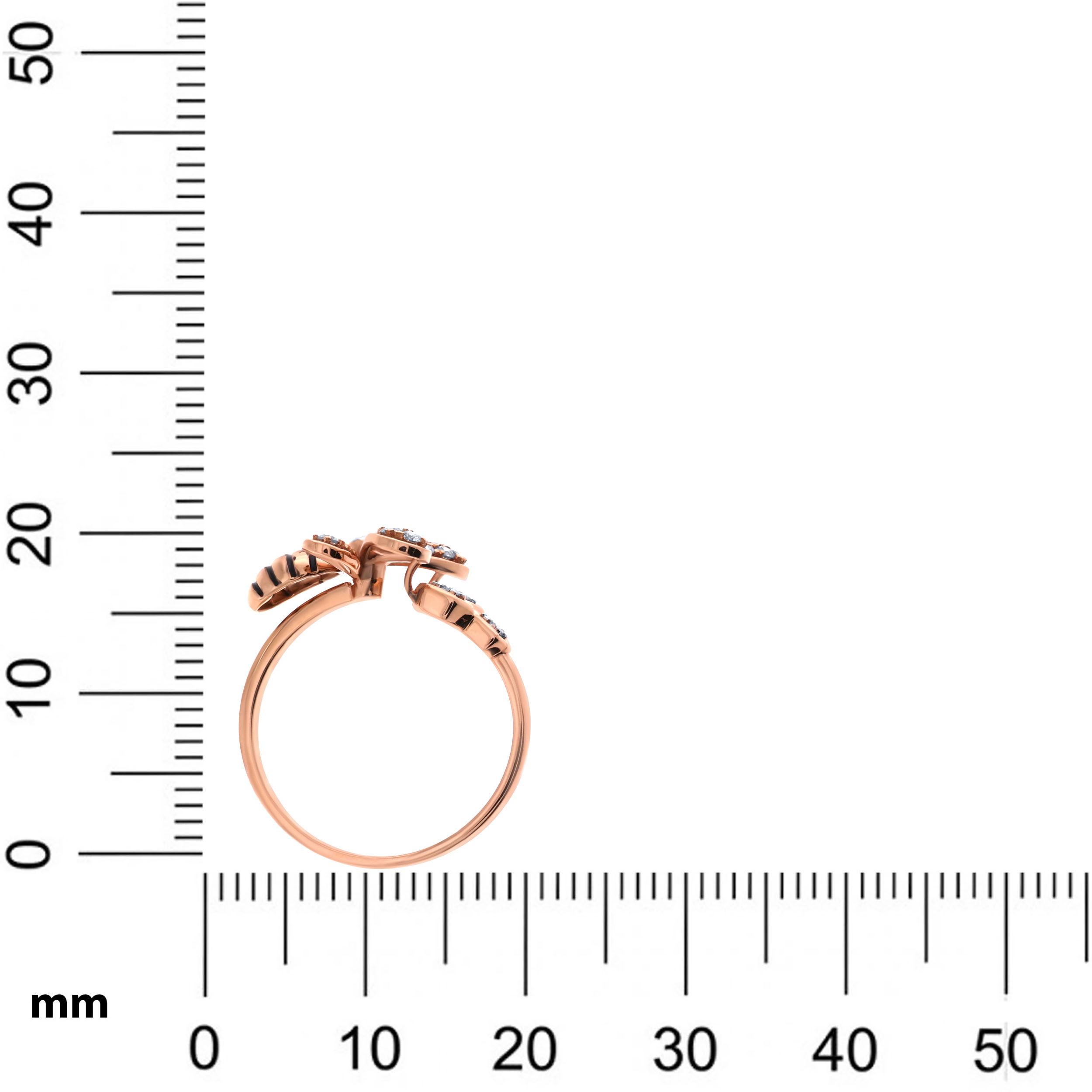 Rosy Queenbee Diamond Ring - Senco Gold and Diamonds