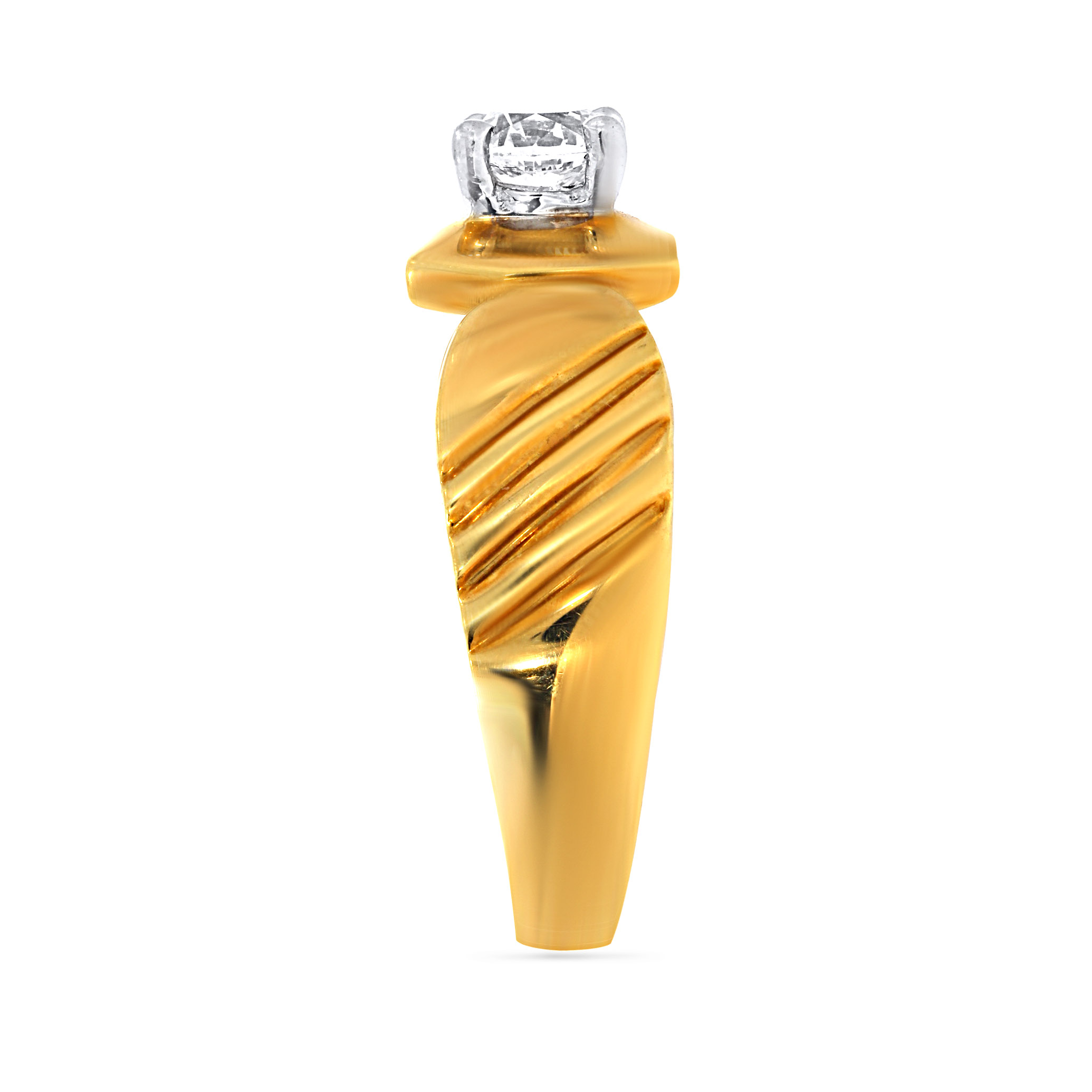 Glowing Moments Men Solitaire Ring - Senco Gold and Diamonds