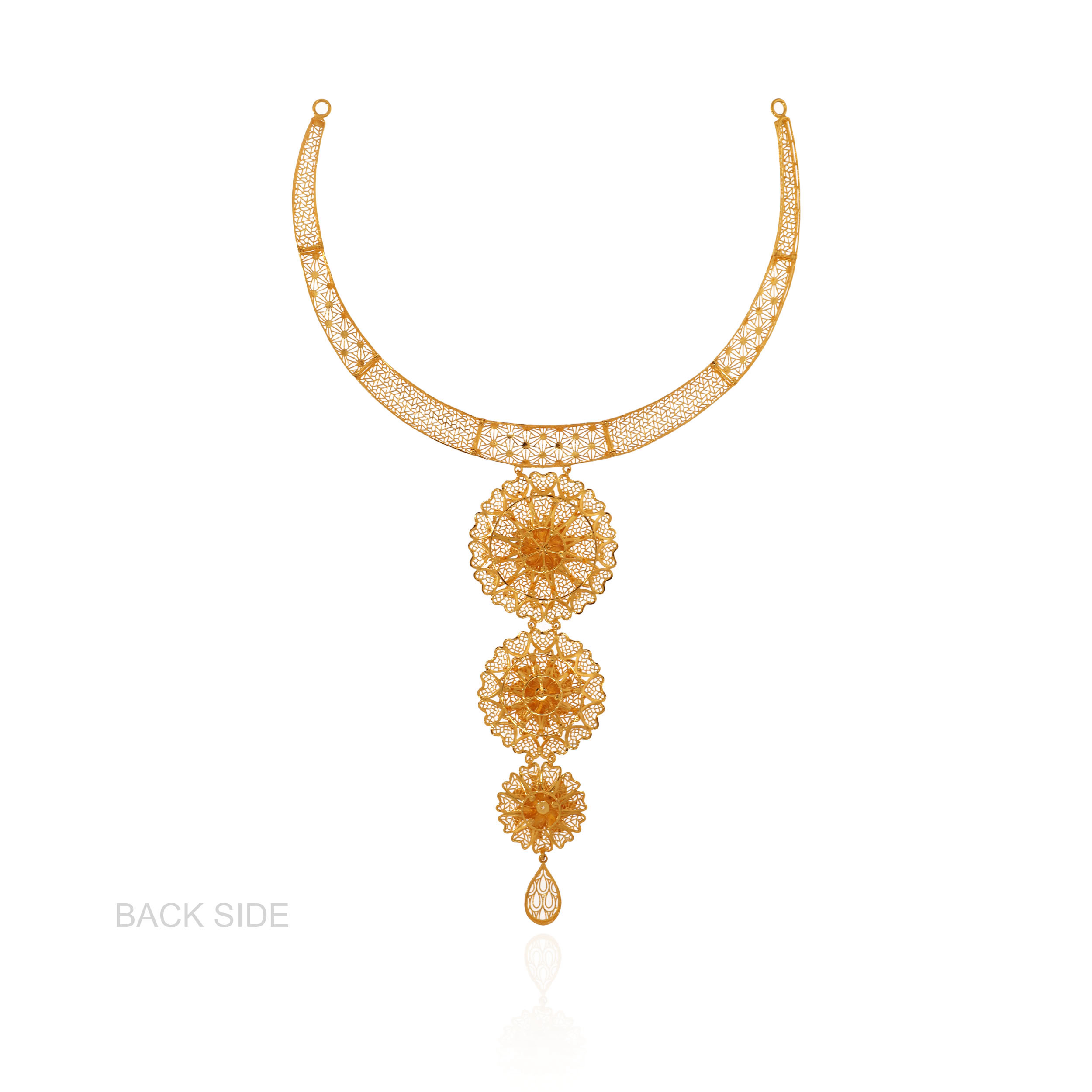 Radiant Cascade Epic Gold Necklace - Senco Gold and Diamonds
