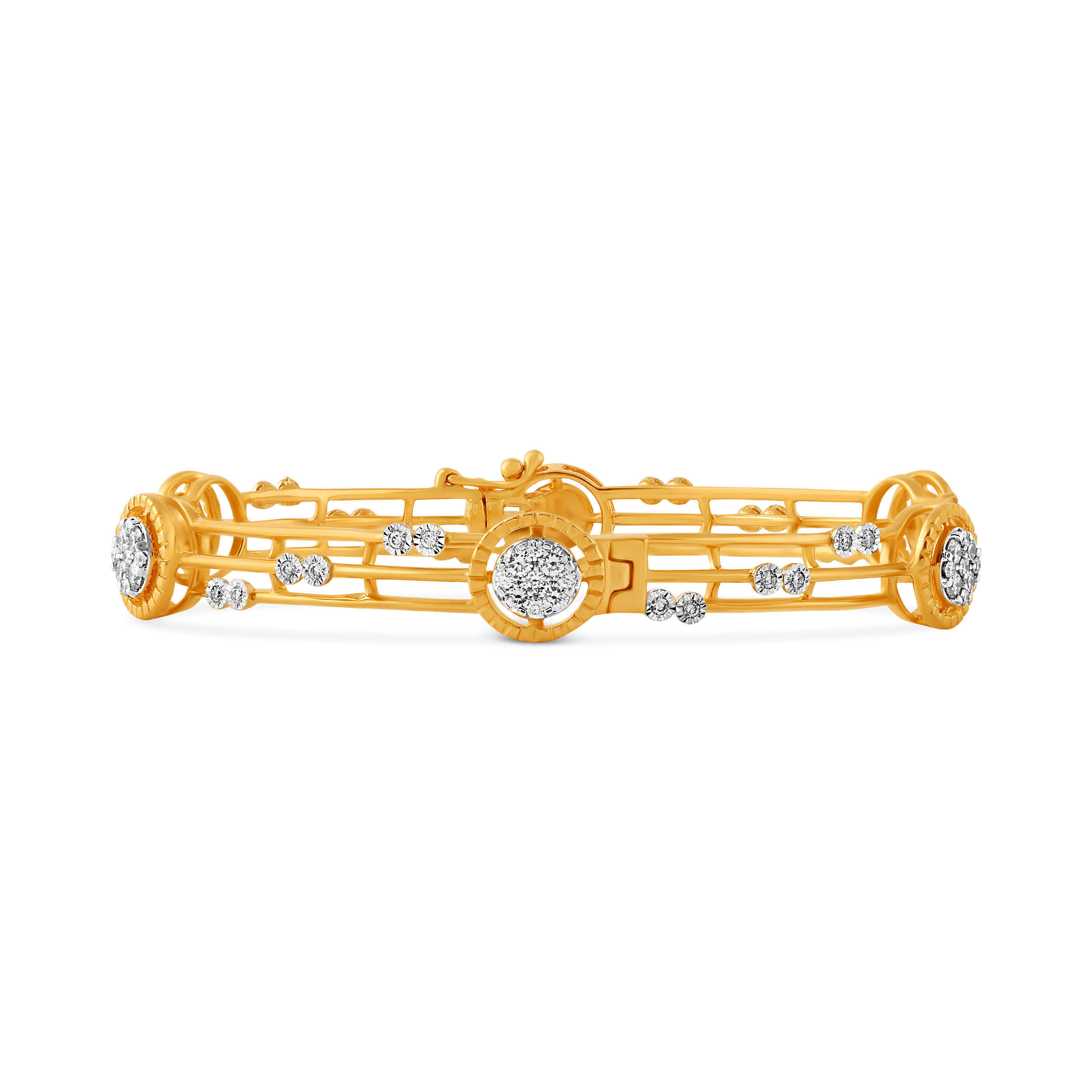 Starlit Charm Diamond Churi - Senco Gold and Diamonds
