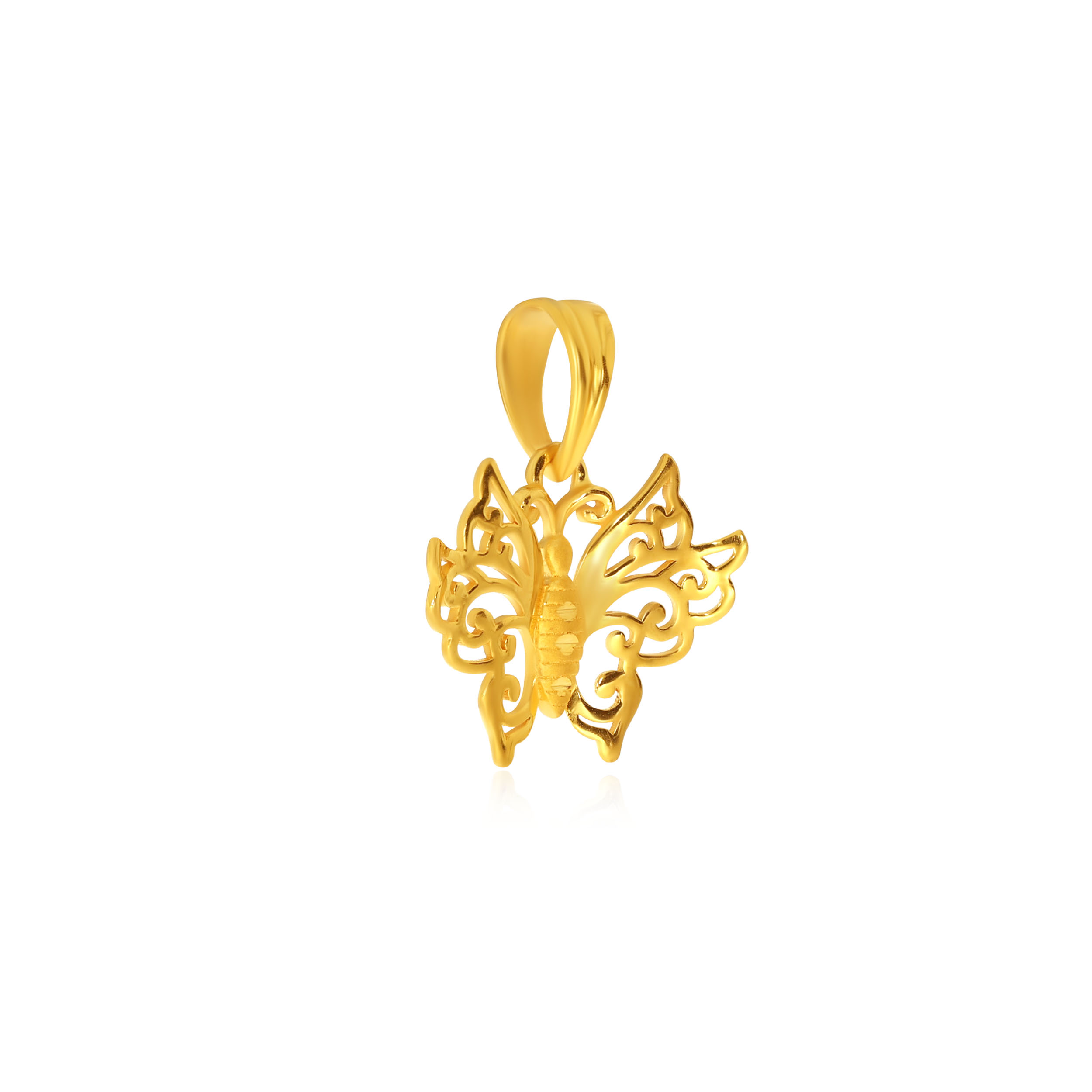 Dreamer Flight Gold Pendant - Senco Gold and Diamonds