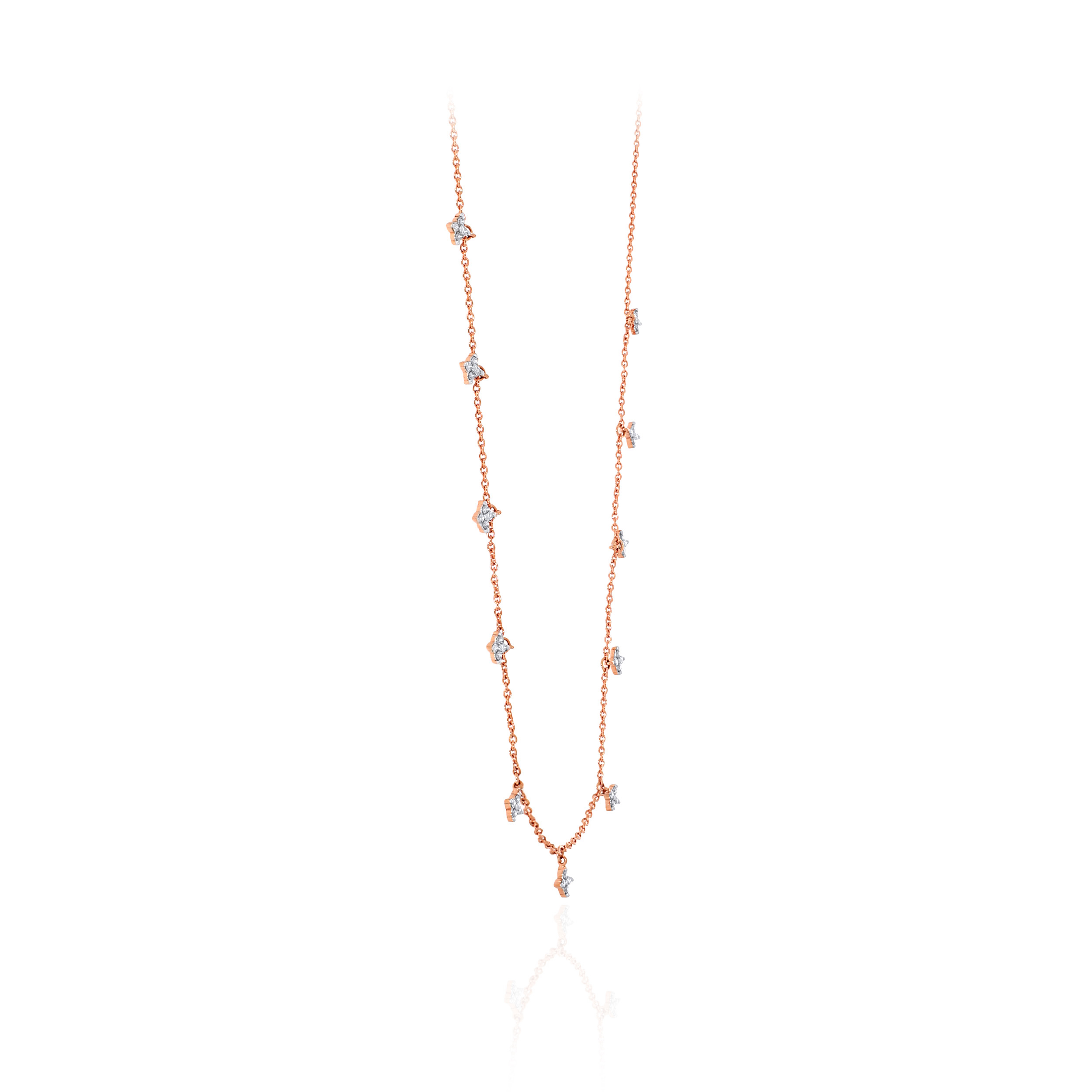 Nova Line Spark Diamond Gold Necklace - Senco Gold and Diamonds