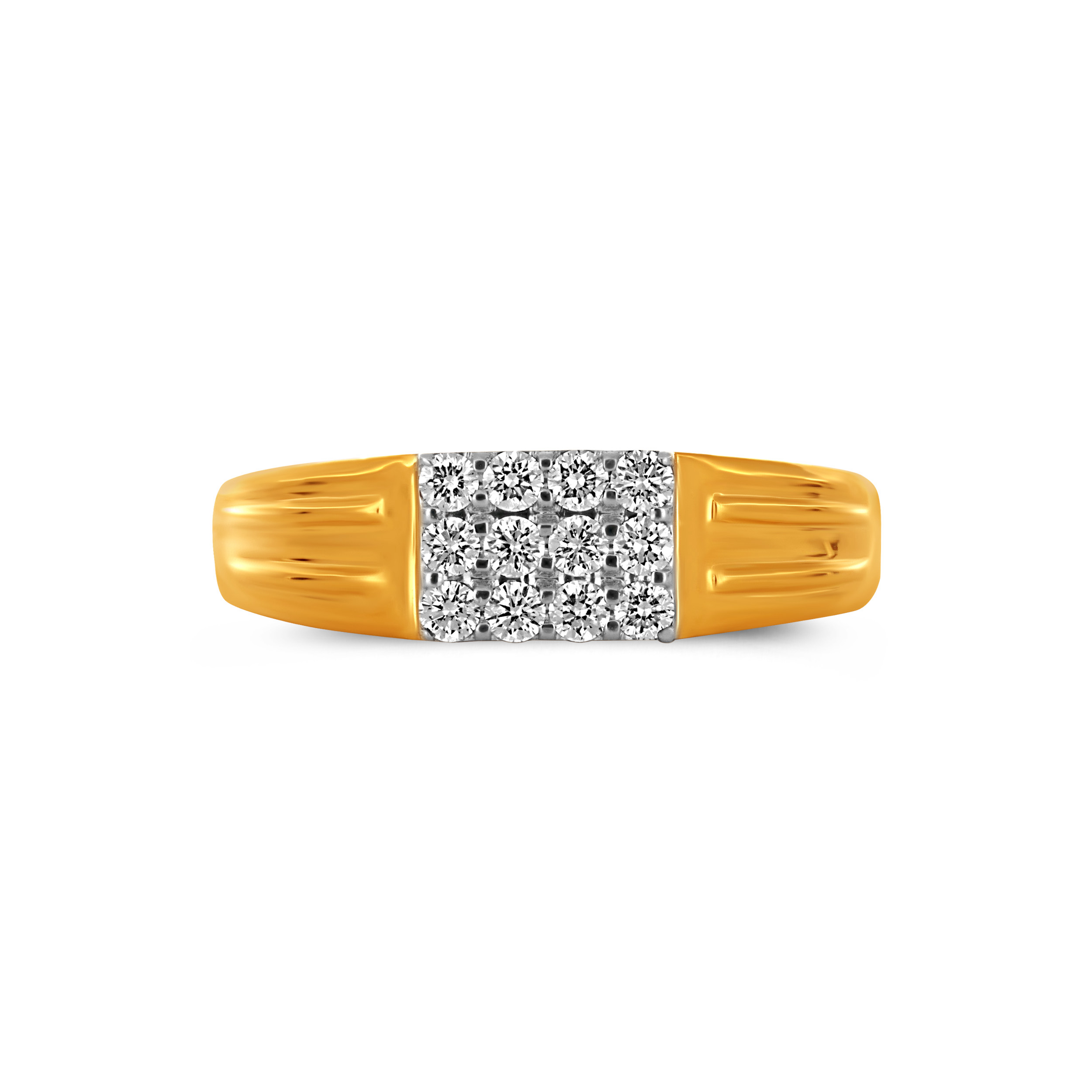 Gridstone Men’s Diamond Ring - Senco Gold and Diamonds
