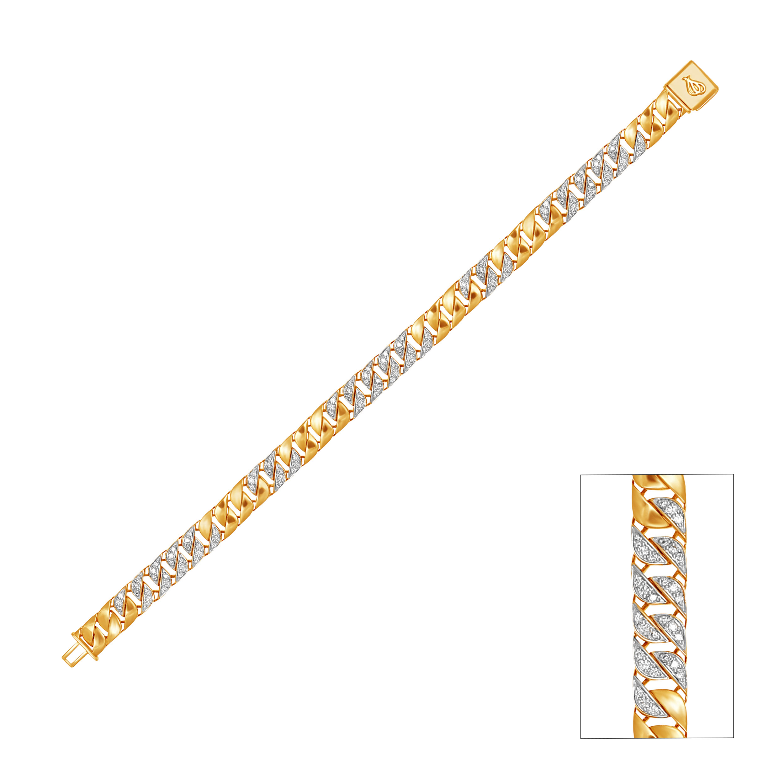 Stellar Link Diamond Wristlet - Senco Gold and Diamonds