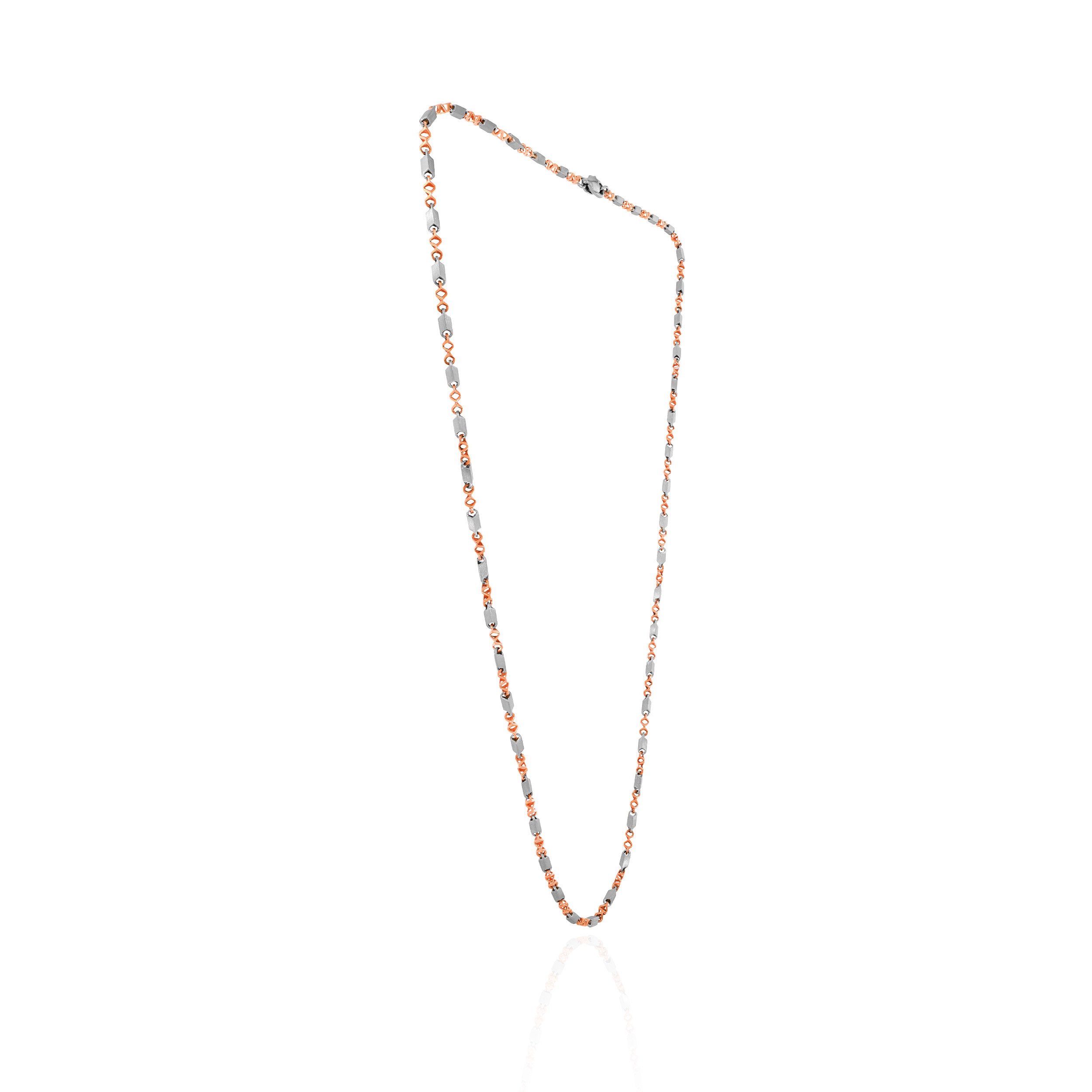 Fusion Link Men's Platinum Chain - Senco Gold and Diamonds