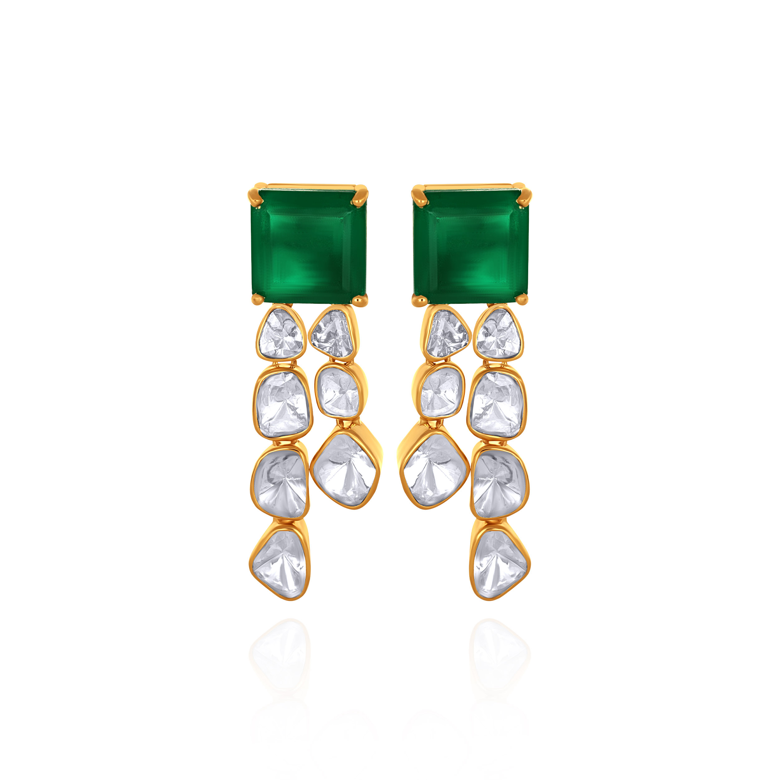 Mosaic Luxe Diamond Earrings - Senco Gold and Diamonds