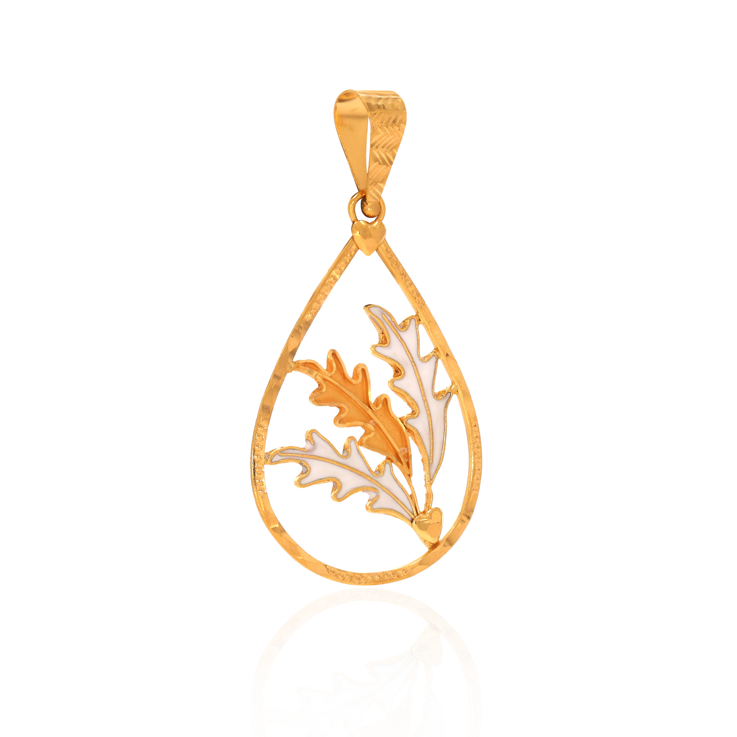22K Yellow Gold Pendant-GPN-D000782703 - Senco Gold and Diamonds