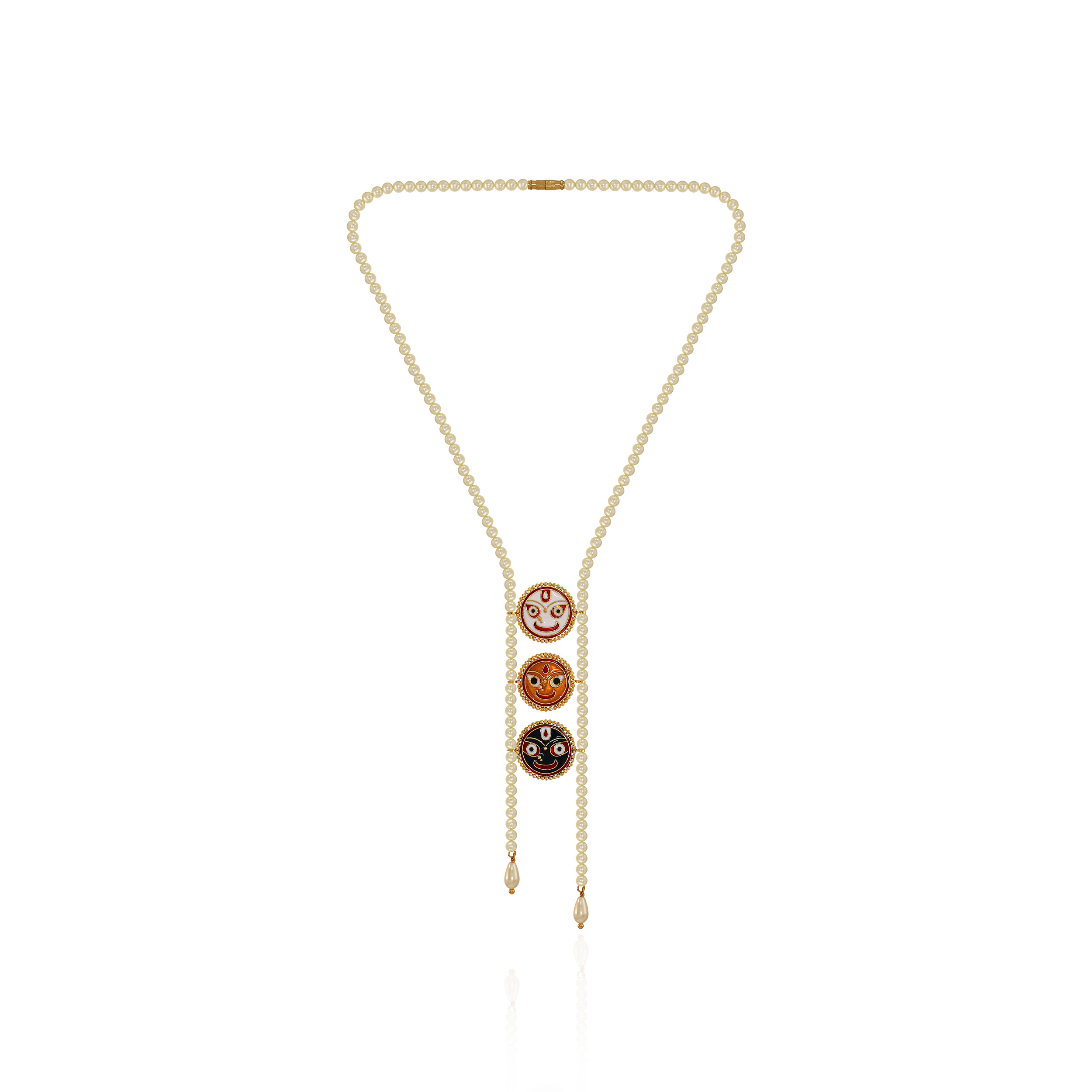 Chariot Motif Gold Necklace - Senco Gold and Diamonds