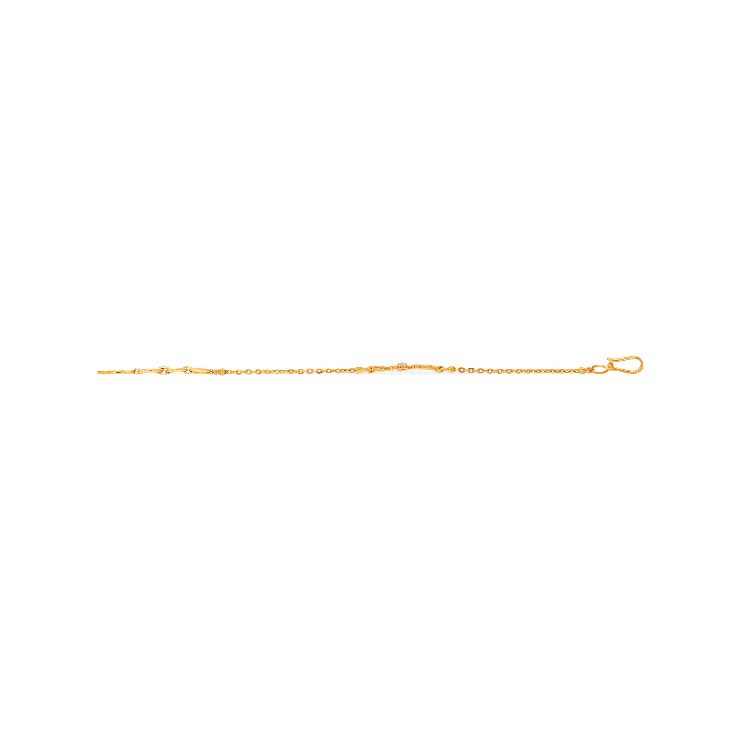 18K Yellow Gold Kids Diamond Bracelet-DBR-D000790459 - Senco Gold and Diamonds