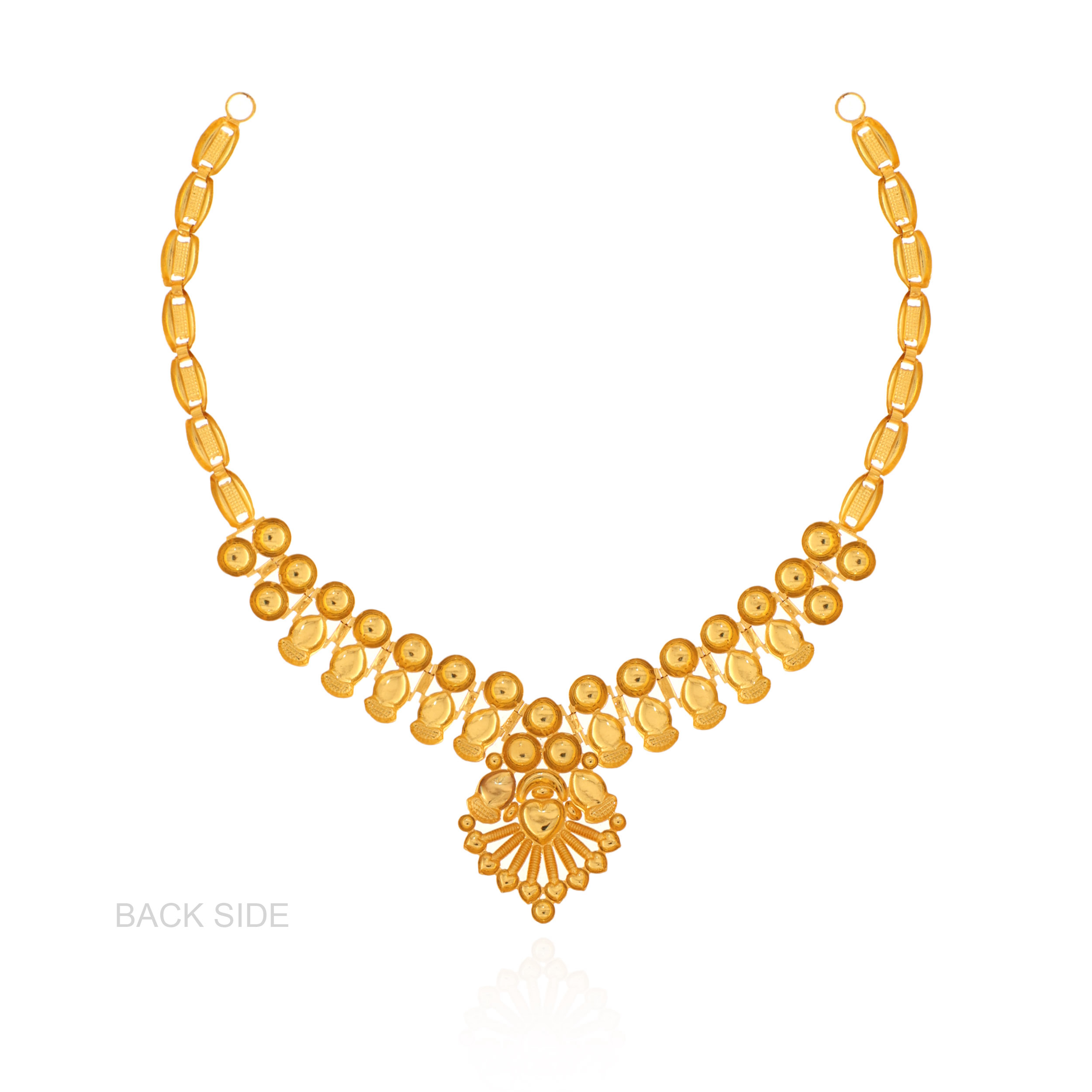 Classic Gilded Gold Necklace - Senco Gold and Diamonds