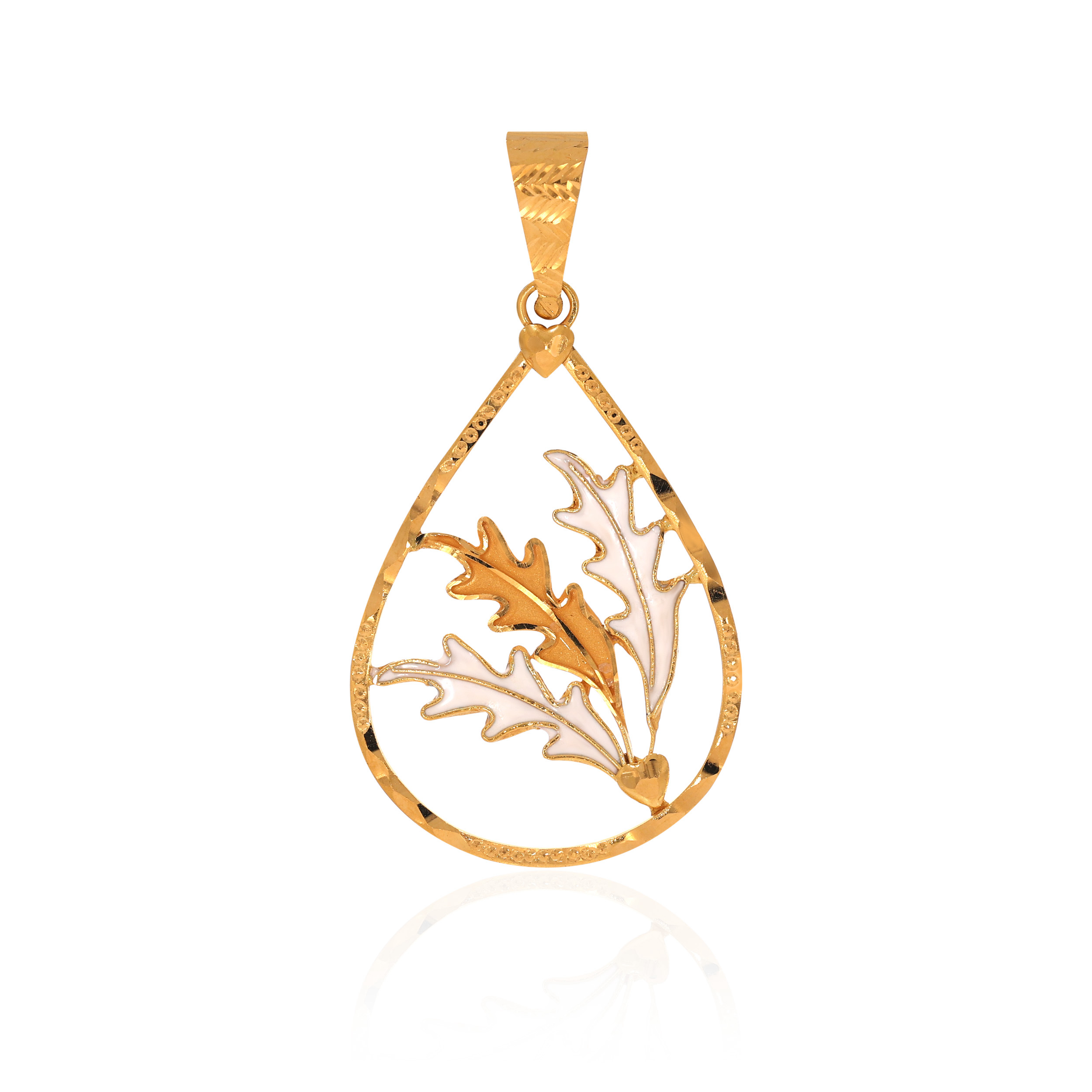 22K Yellow Gold Pendant-GPN-D000782703 - Senco Gold and Diamonds