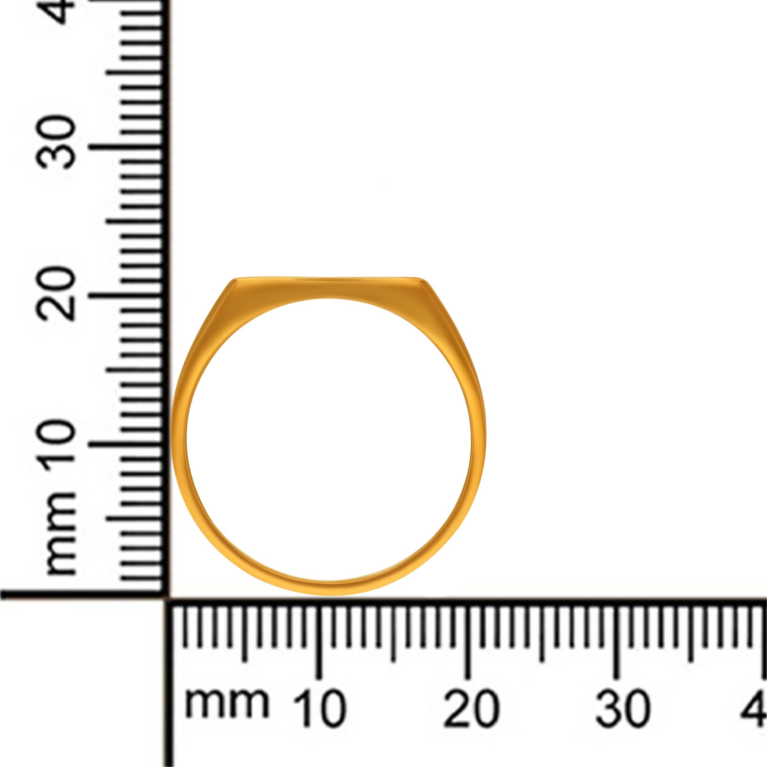 Regent X Motif Men's Gold Ring image