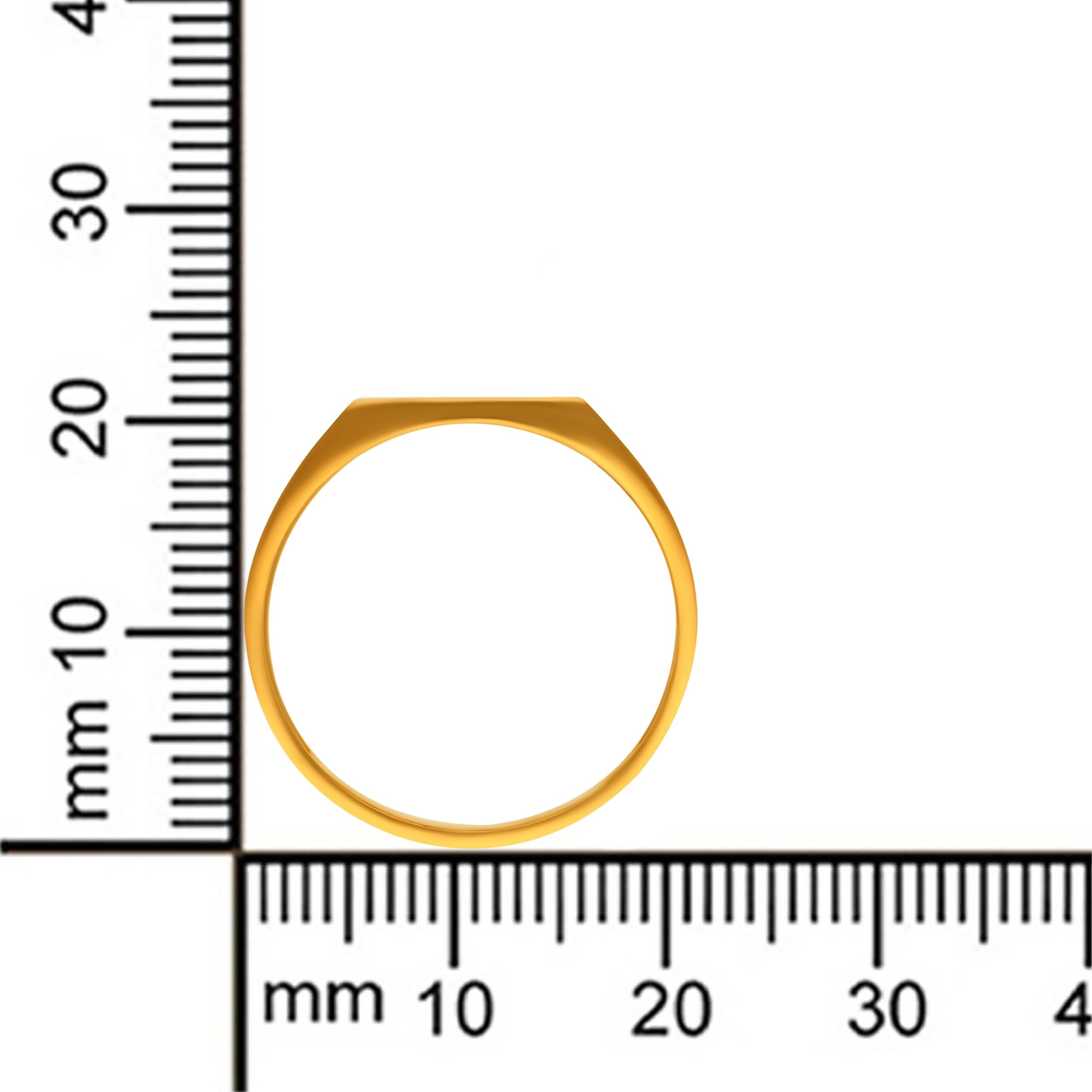Prestige Pattern Men's Gold Ring image