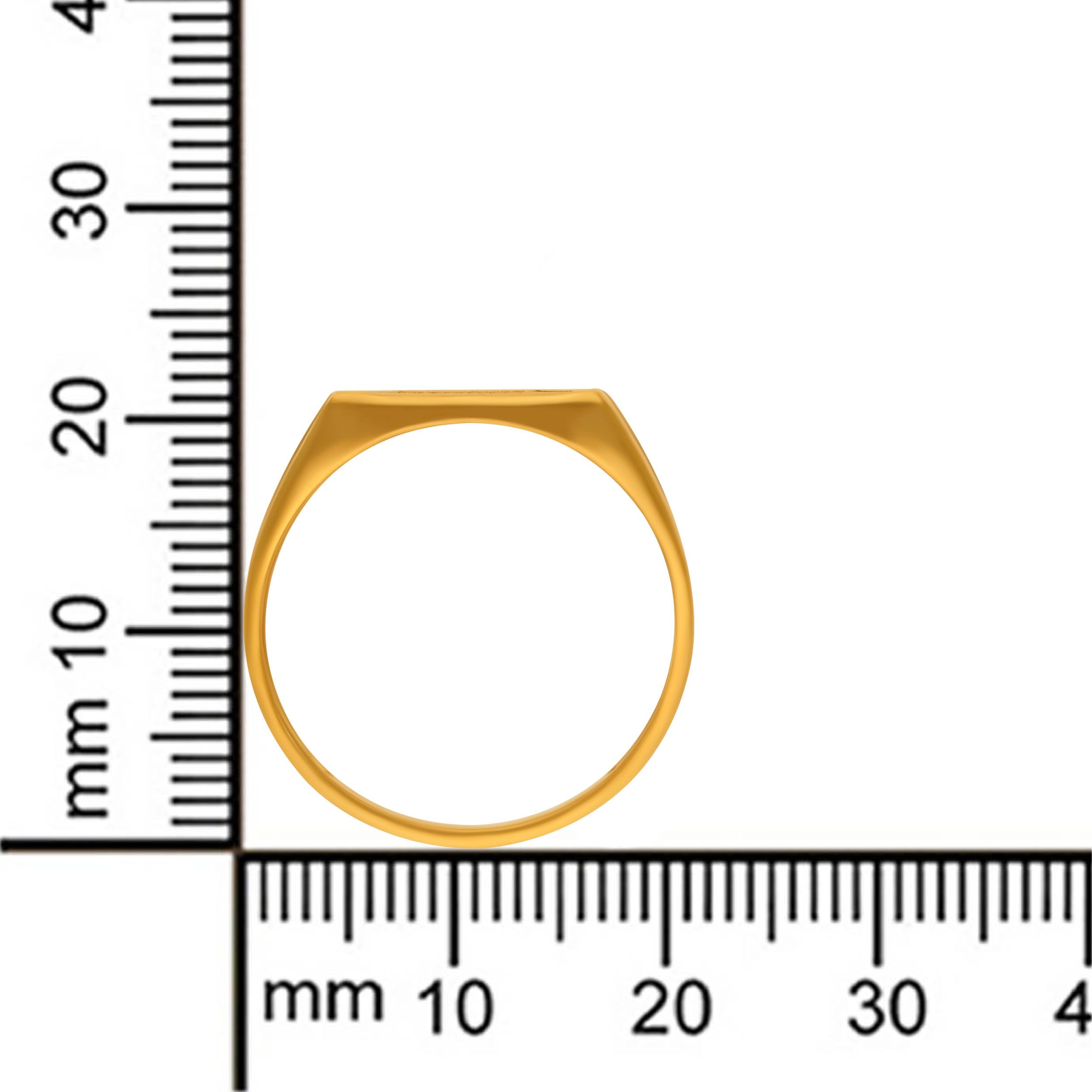 Sovereign Bar Men's Gold Ring image