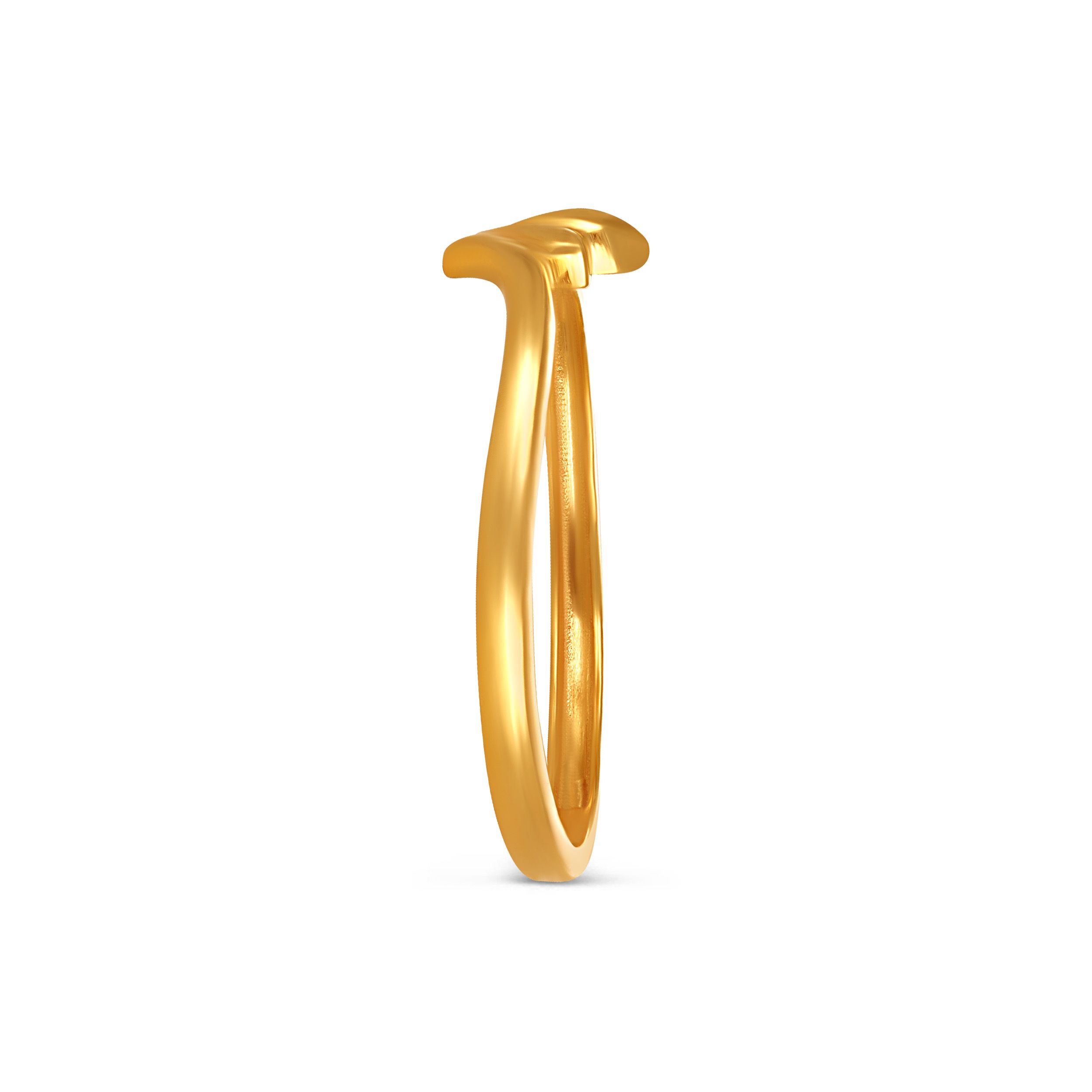 Lotus Tiara Gold Ring alternate view 2