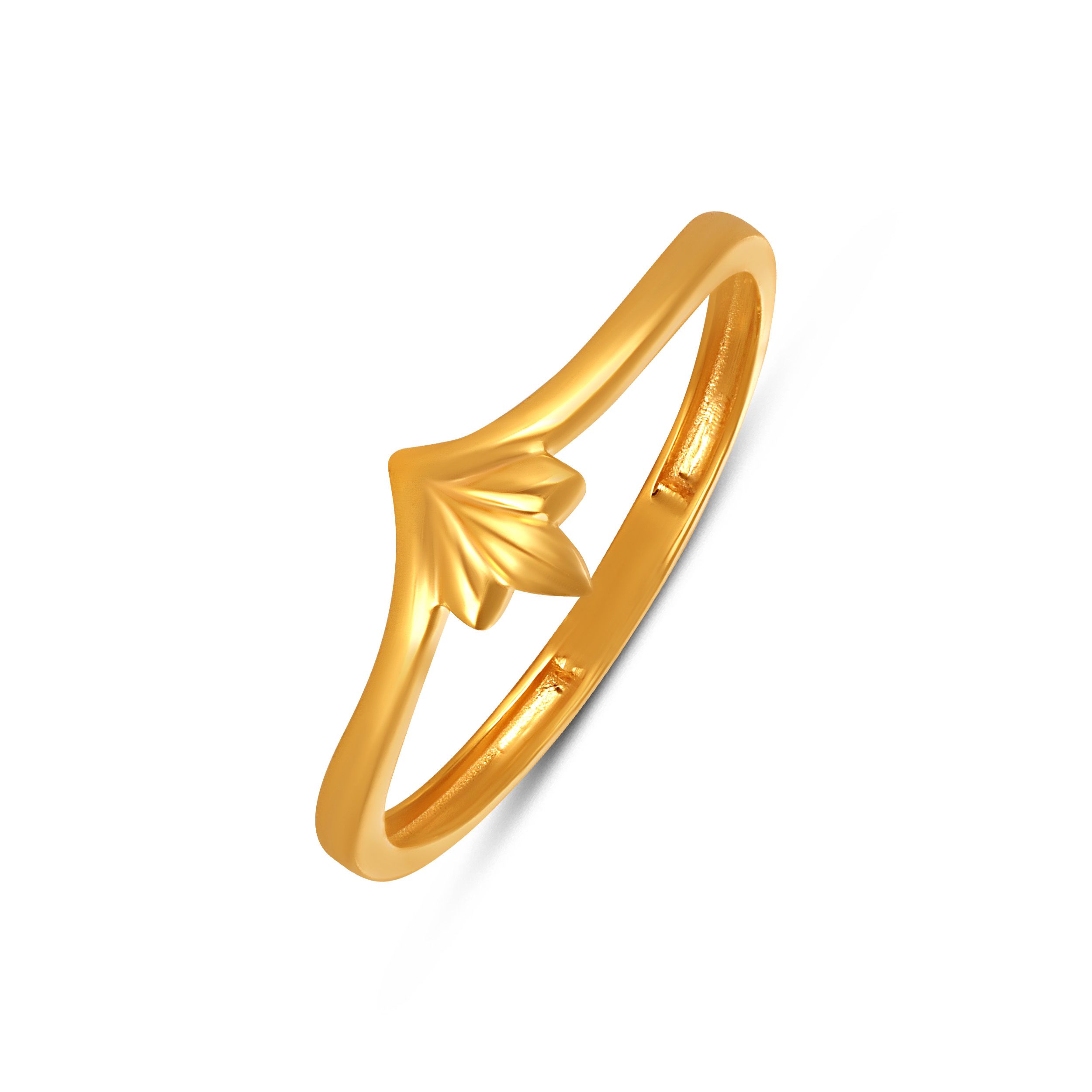 Lotus Tiara Gold Ring