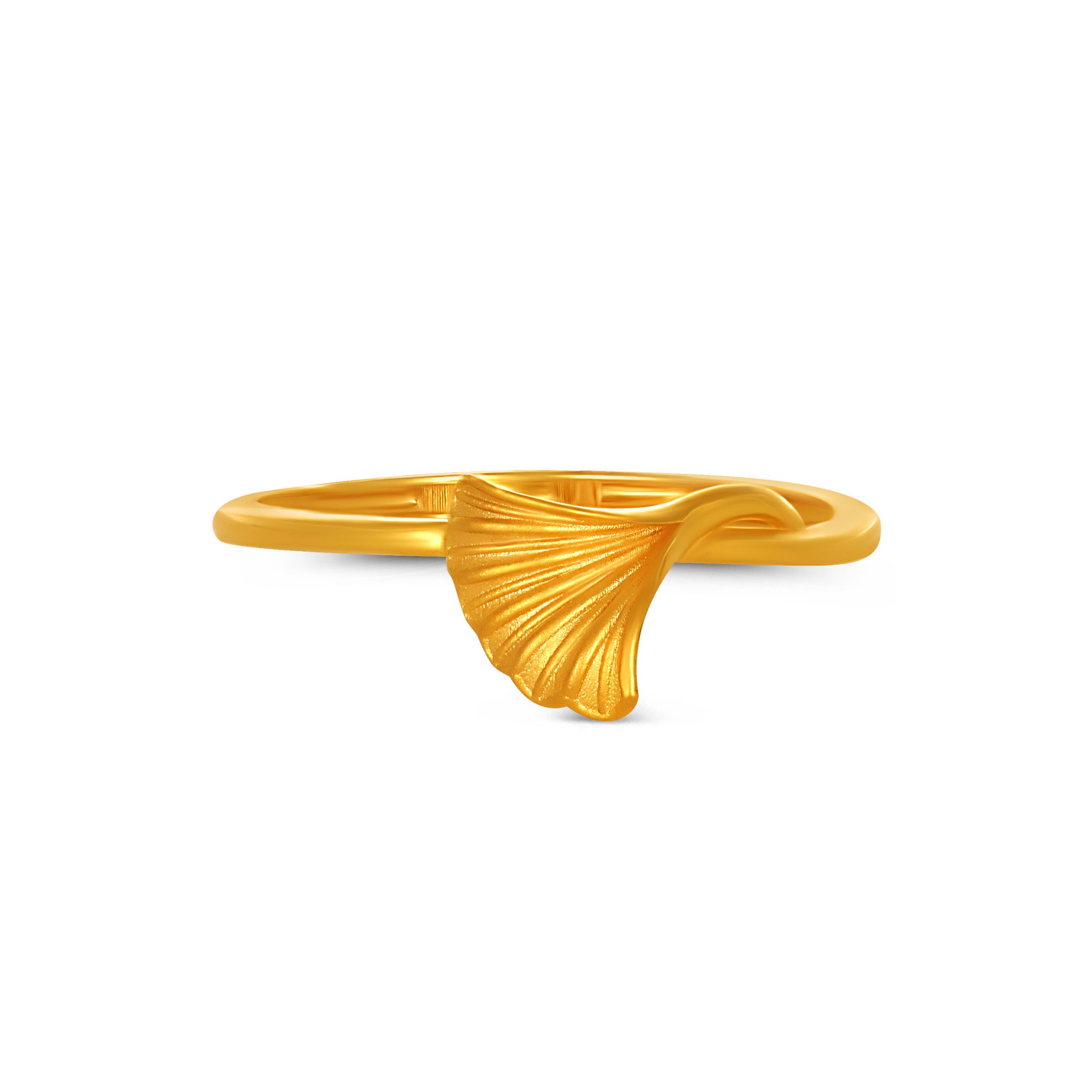 Ginkgo Grace Gold Ring alternate view 1