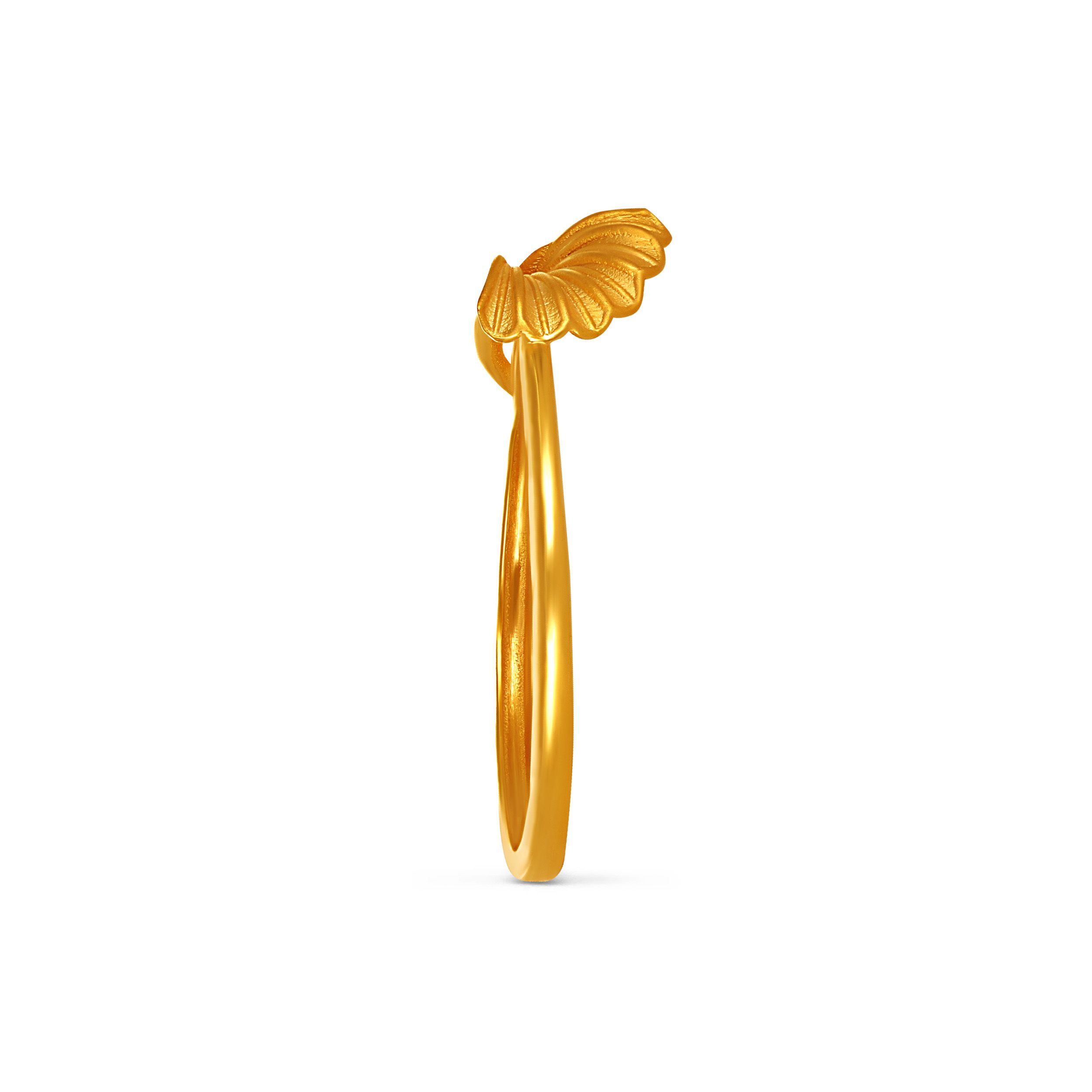 Ginkgo Grace Gold Ring alternate view 2