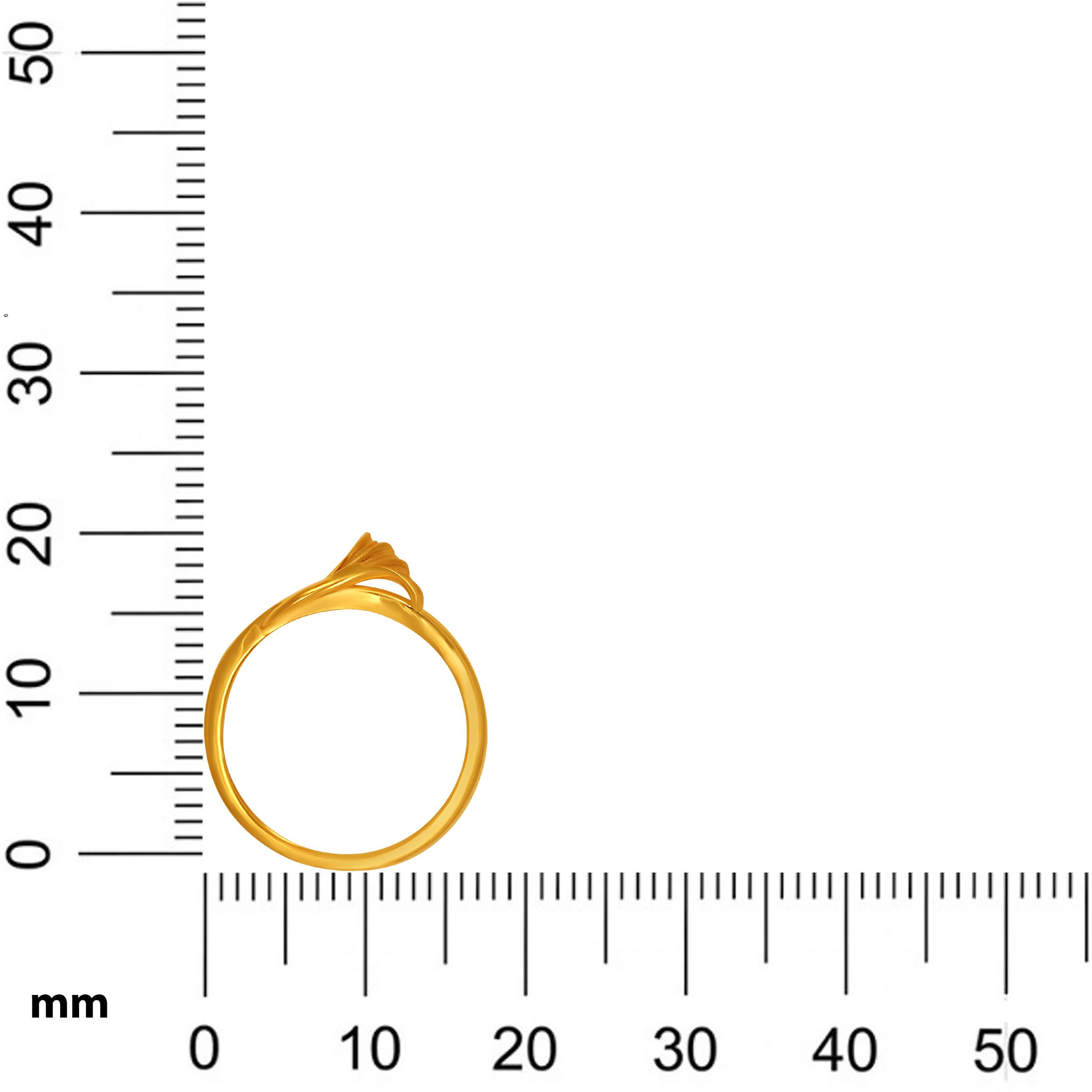 Ginkgo Grace Gold Ring alternate view 3